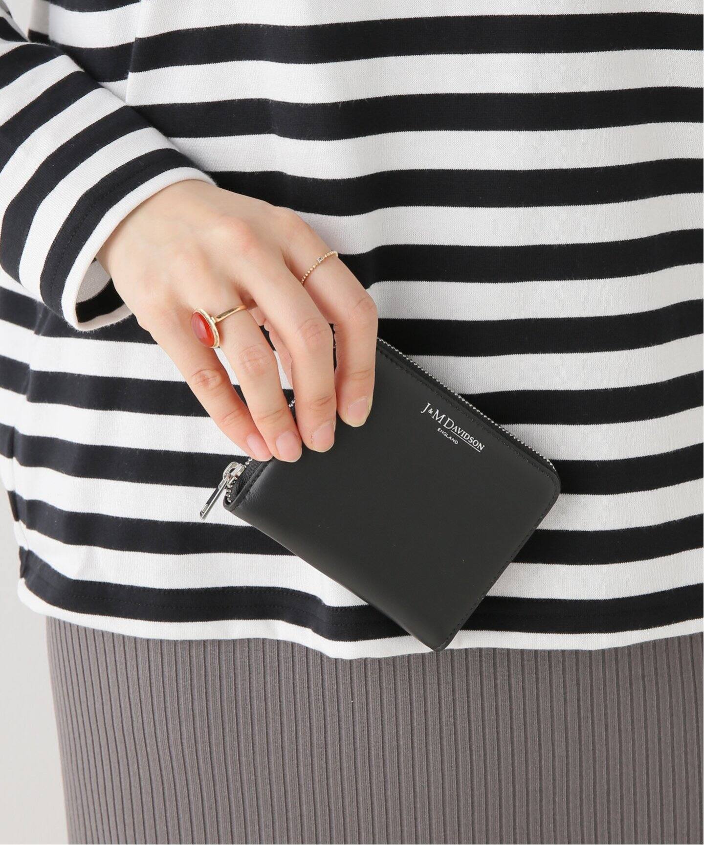 J＆M DAVIDSON】 SMALL ZIP WALLET（財布・コインケース）｜NOBLE  