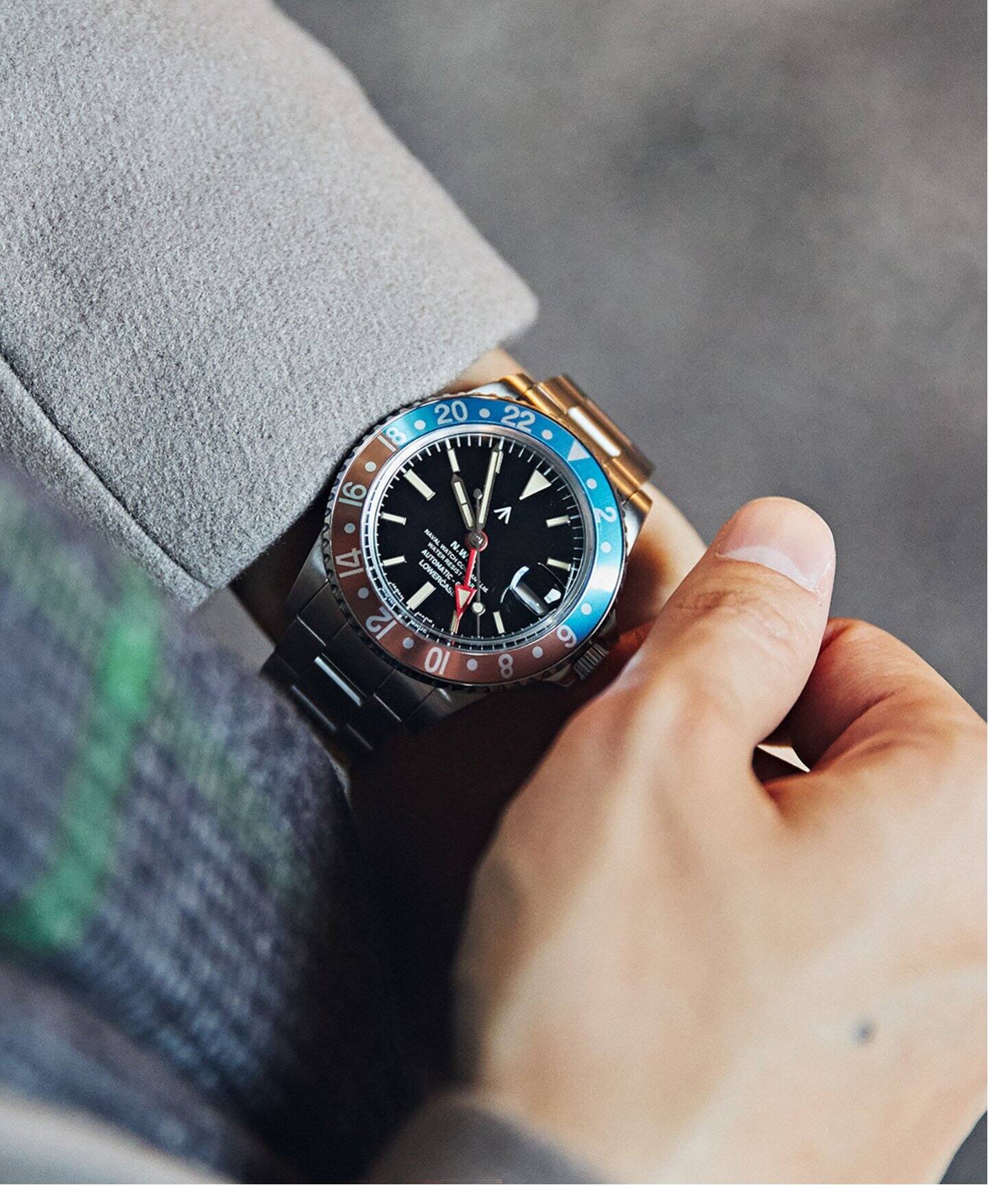 NAVAL WATCH Produced by LOWERCASE】別注 GMT SUNSHADE（新品 