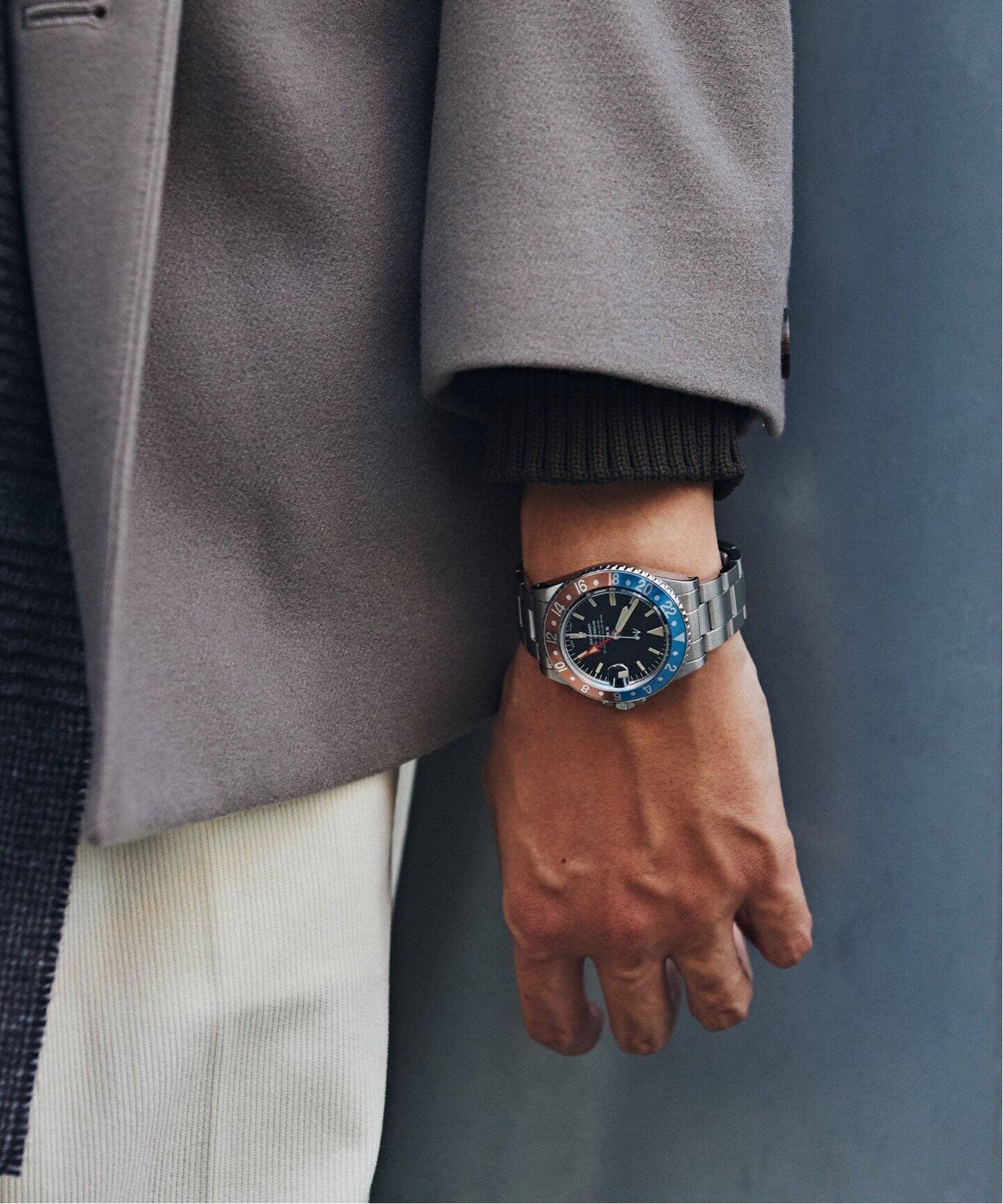 NAVAL WATCH Produced by LOWERCASE】別注 GMT SUNSHADE（新品 