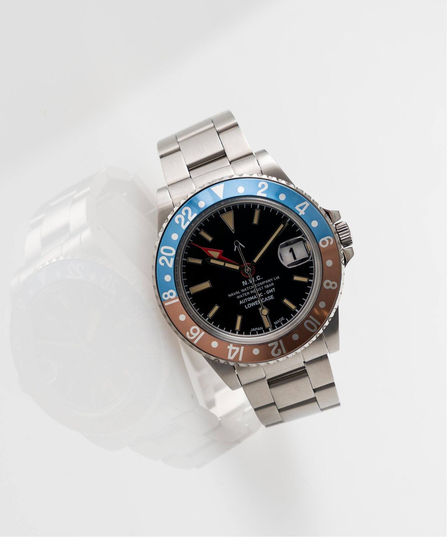 NAVAL WATCH Produced by LOWERCASE】別注 GMT SUNSHADE（新品 