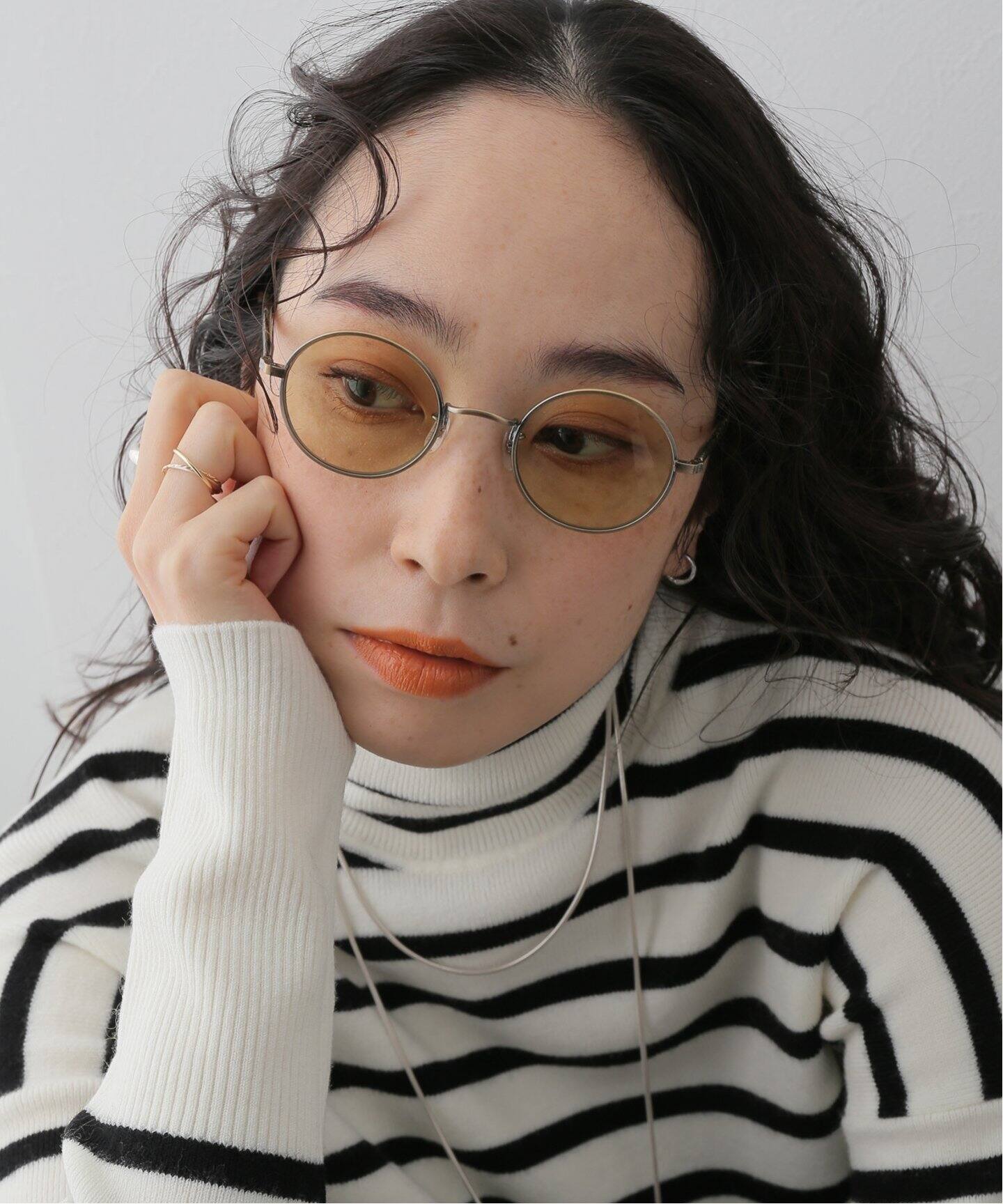 KEARNY/カーニー】GRAVEL-2 MARBLE STONE*ANTIQUE GOL：サングラス  