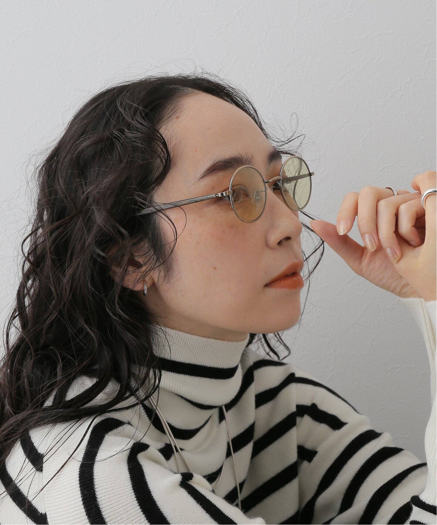 KEARNY/カーニー】GRAVEL-2 MARBLE STONE*ANTIQUE GOL：サングラス 