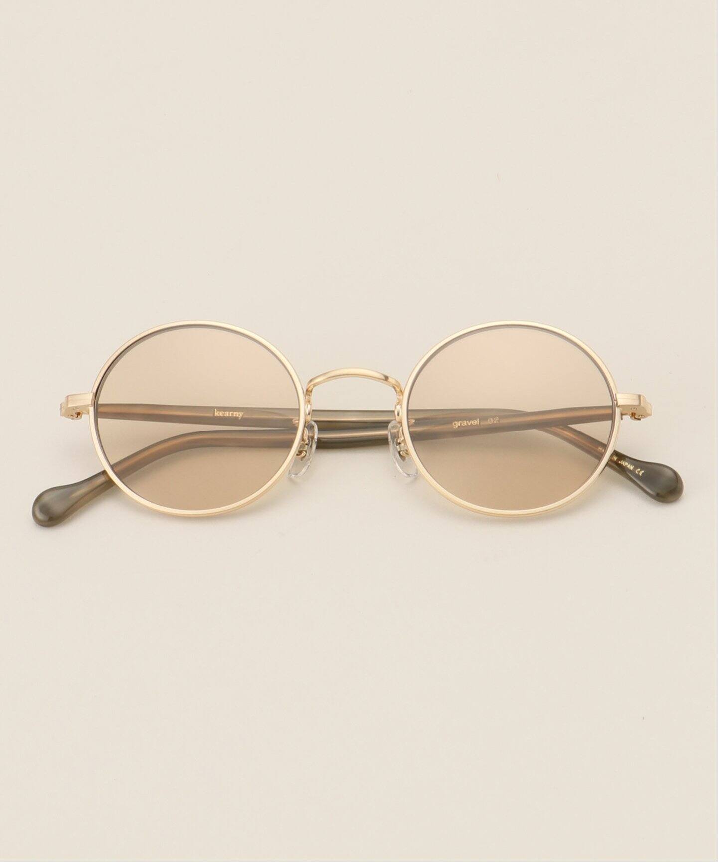 KEARNY/カーニー】GRAVEL-2 GREEN STONE*GOLD COARSE：サングラス 
