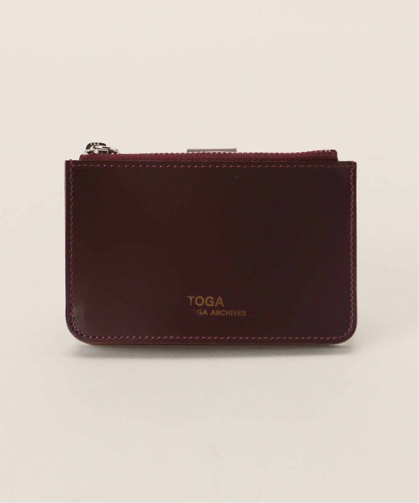TOGA / トーガ】UNISEX Leather wallet small：財布（財布・コイン  