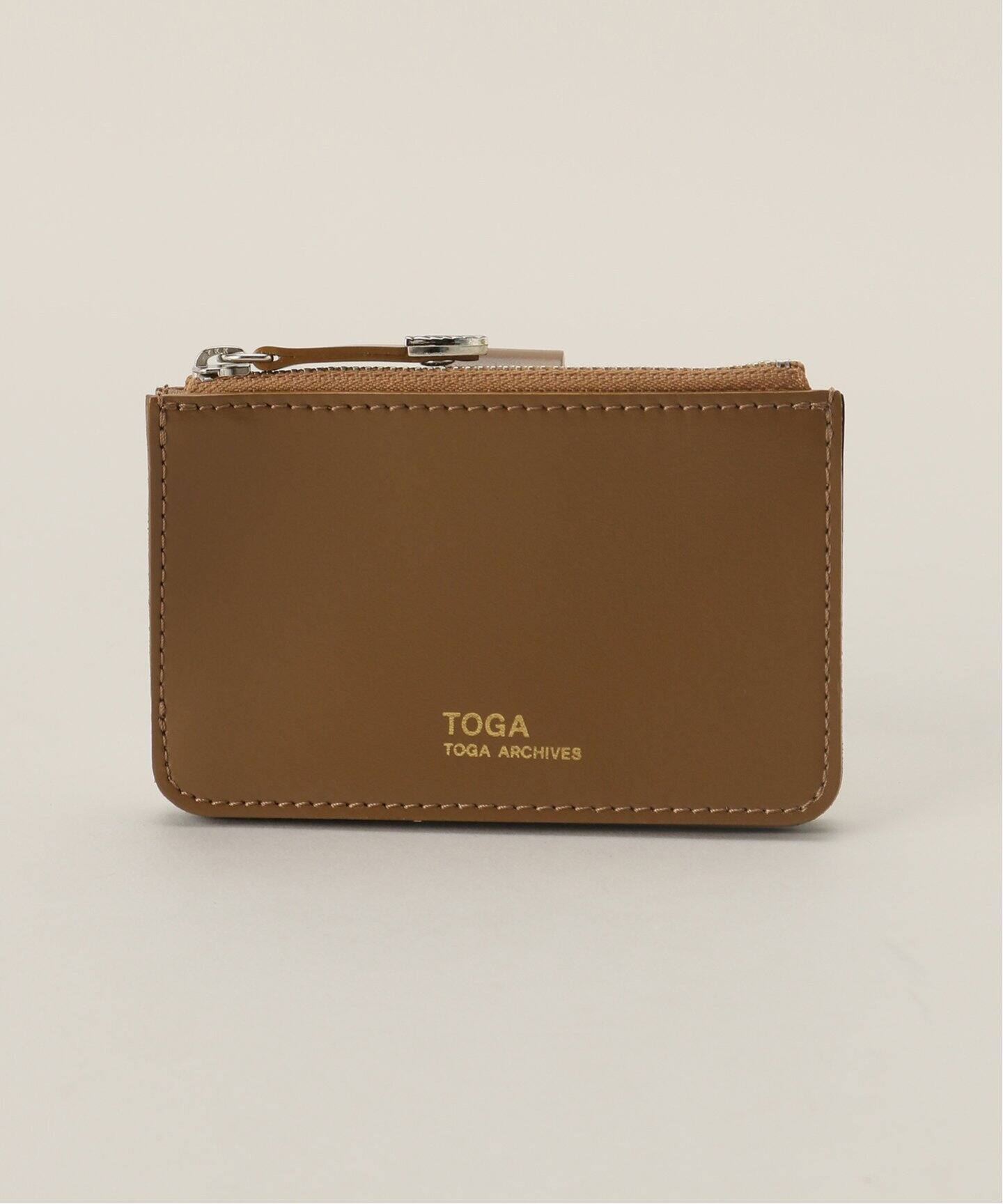 TOGA / トーガ】UNISEX Leather wallet studs small：財布（財布 