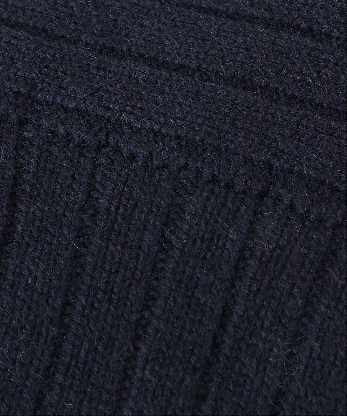 WILLIAM BRUNTON/ウィリアム ブラントン】CASHMERE リブバラクラバ