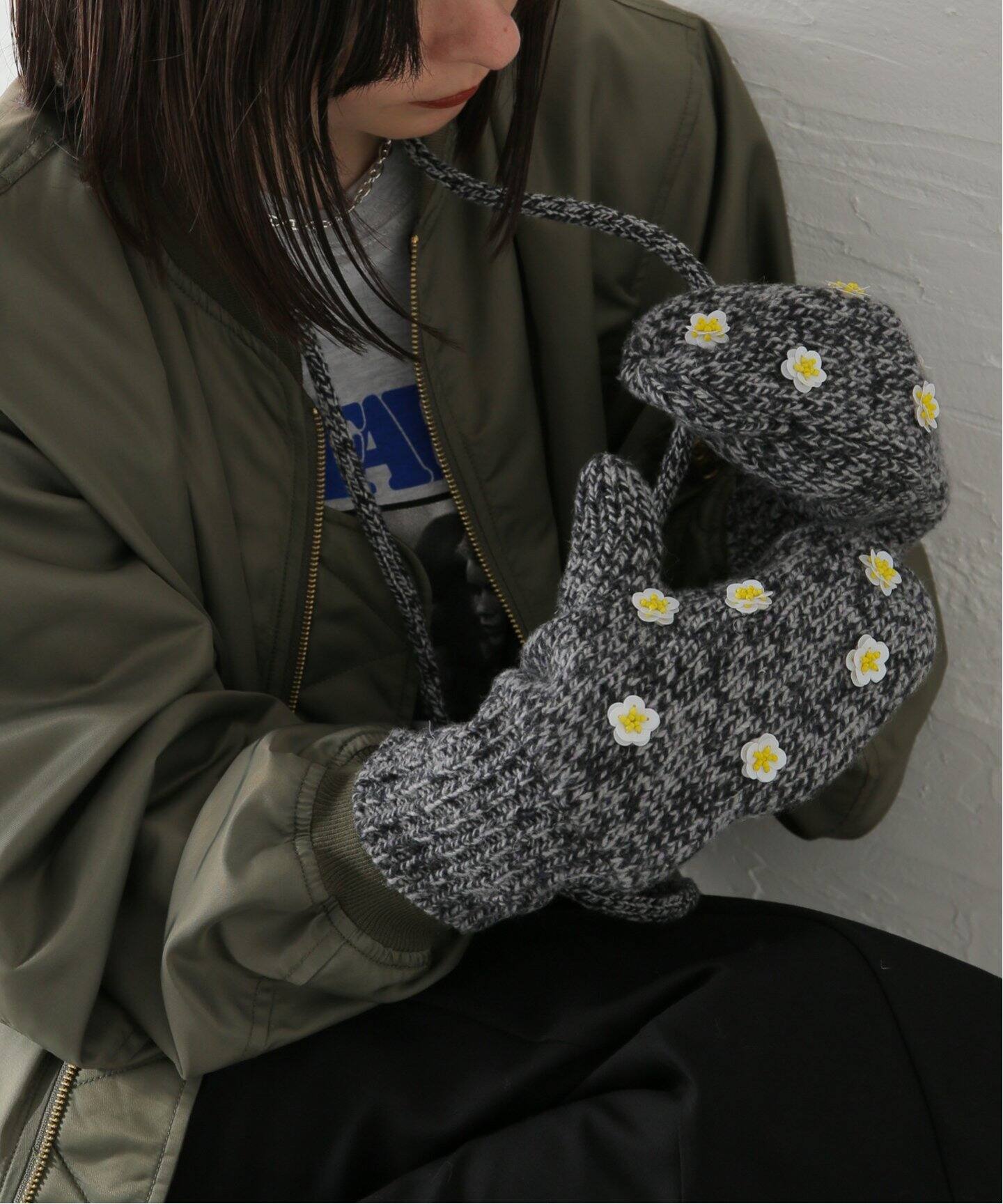 irojikake/イロジカケ】 FLOWER GARDEN GLOVES：手袋（手袋）｜Oriens 