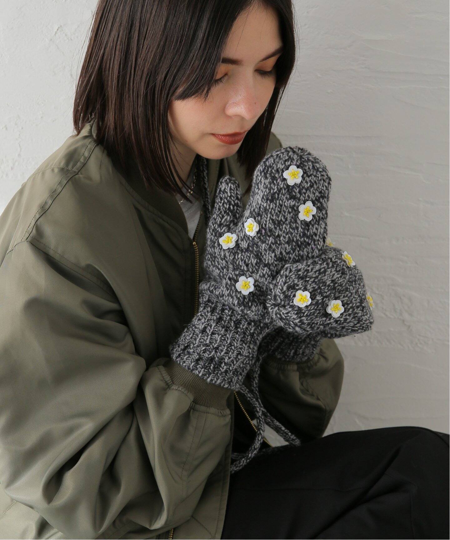 irojikake/イロジカケ】 FLOWER GARDEN GLOVES：手袋（手袋）｜Oriens 