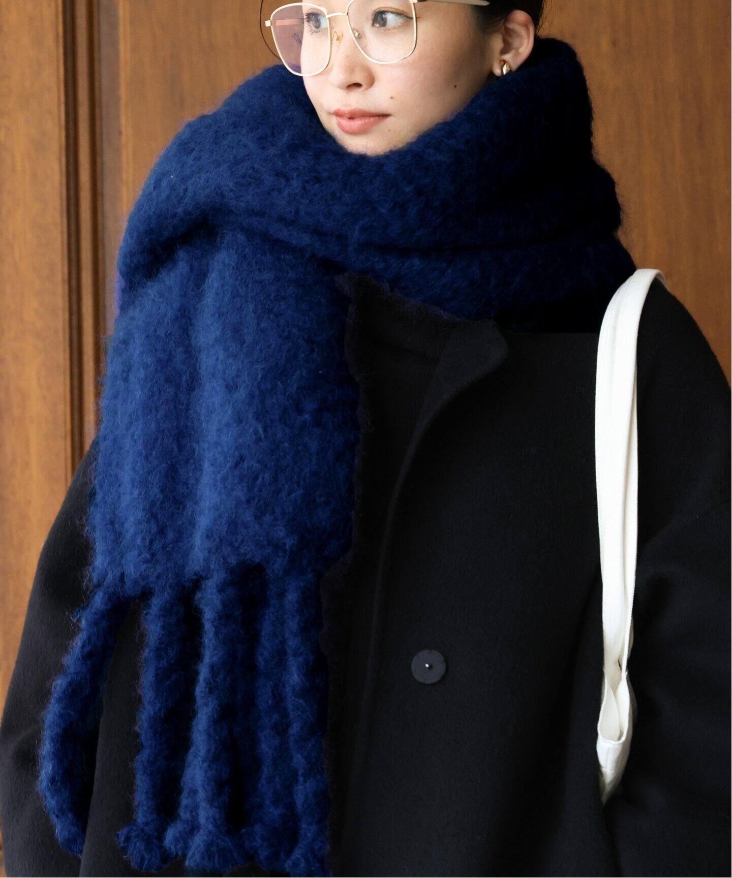 Mohair Mix Big Stole（マフラー）｜Deuxieme Classe（ドゥーズィエム  