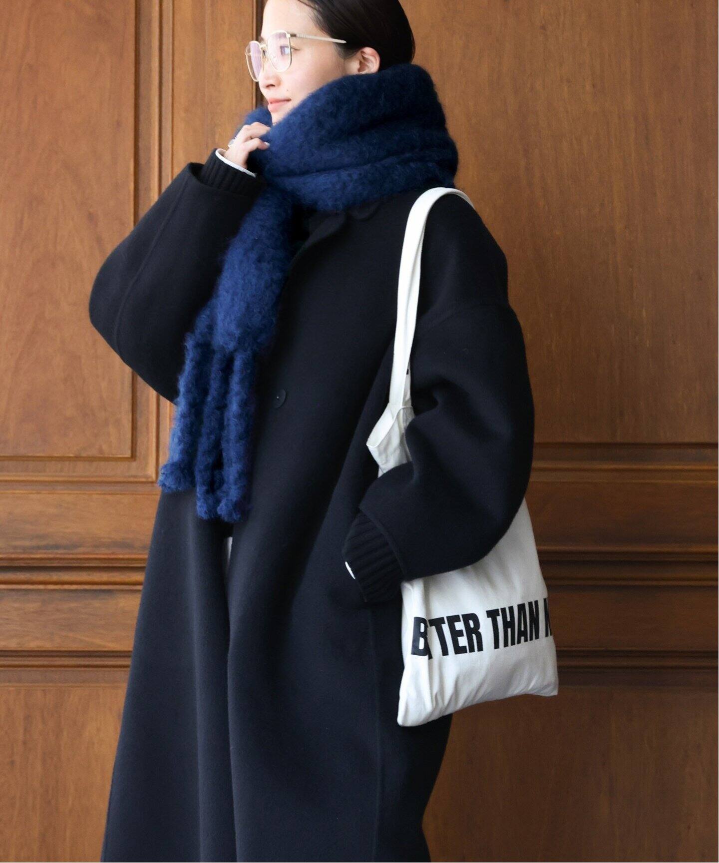 Mohair Mix Big Stole（マフラー）｜Deuxieme Classe（ドゥーズィエム  