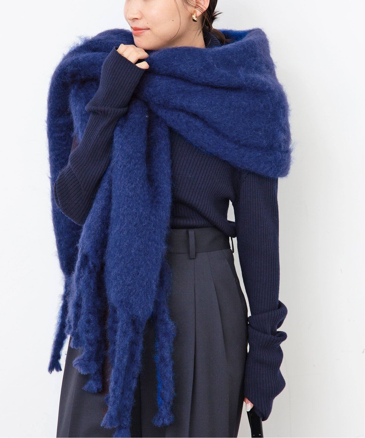 Mohair Mix Big Stole（マフラー）｜Deuxieme Classe（ドゥーズィエム  