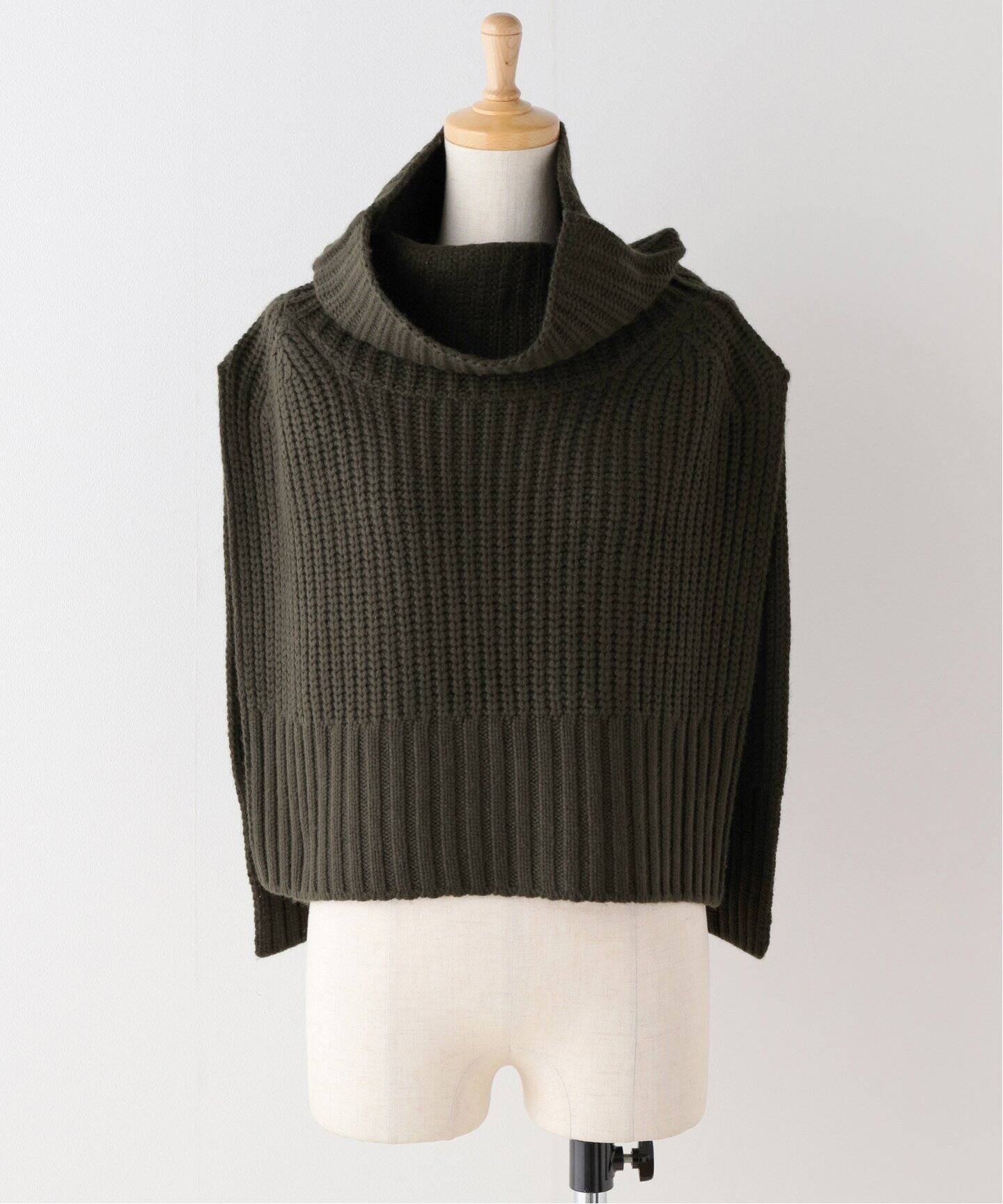 YVES SALOMON / イヴ サロモン】 FRONT KNITWEAR（ニット／セーター 