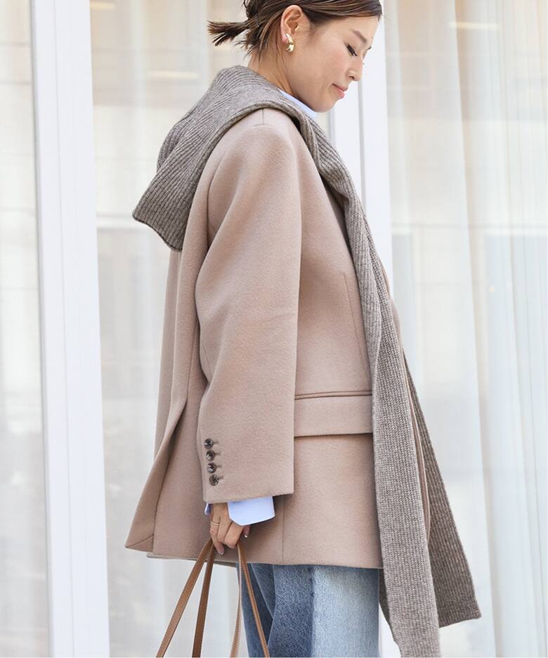 BY MALENE BIRGER/バイマレーネビルガー】 hoodie scarf（マフラー  