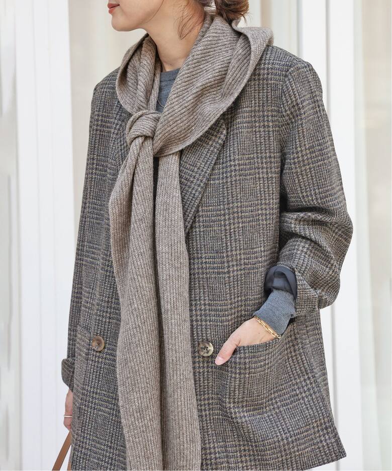 BY MALENE BIRGER/バイマレーネビルガー】 hoodie scarf（マフラー 