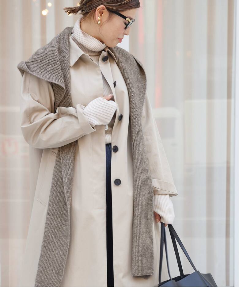 BY MALENE BIRGER/バイマレーネビルガー】 hoodie scarf（マフラー 