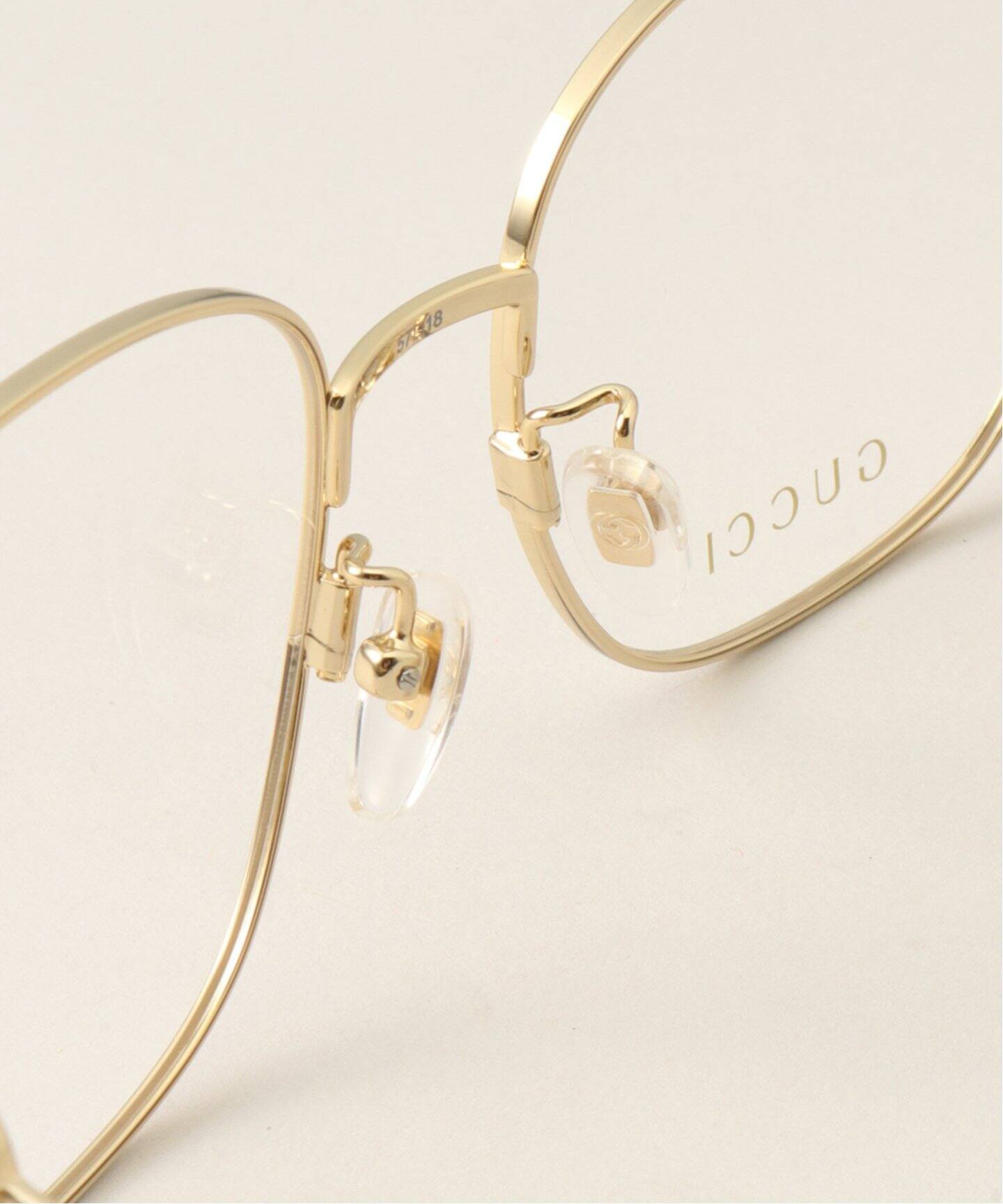 GUCCI/グッチ】 Metal Chain Frames アイウェア（メガネ）｜Deuxieme 