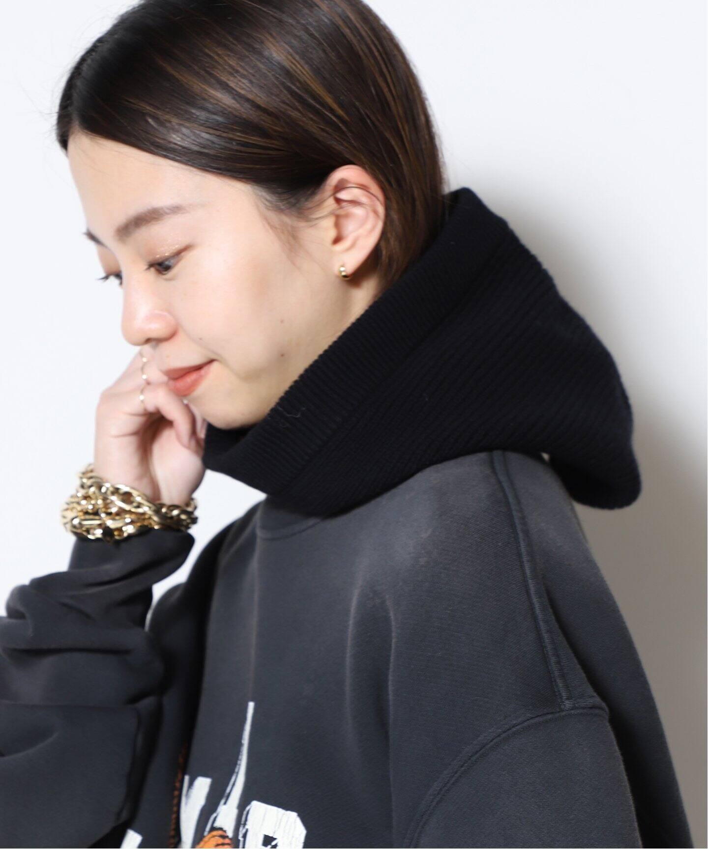 MUSE wool cashmere バラクラバ