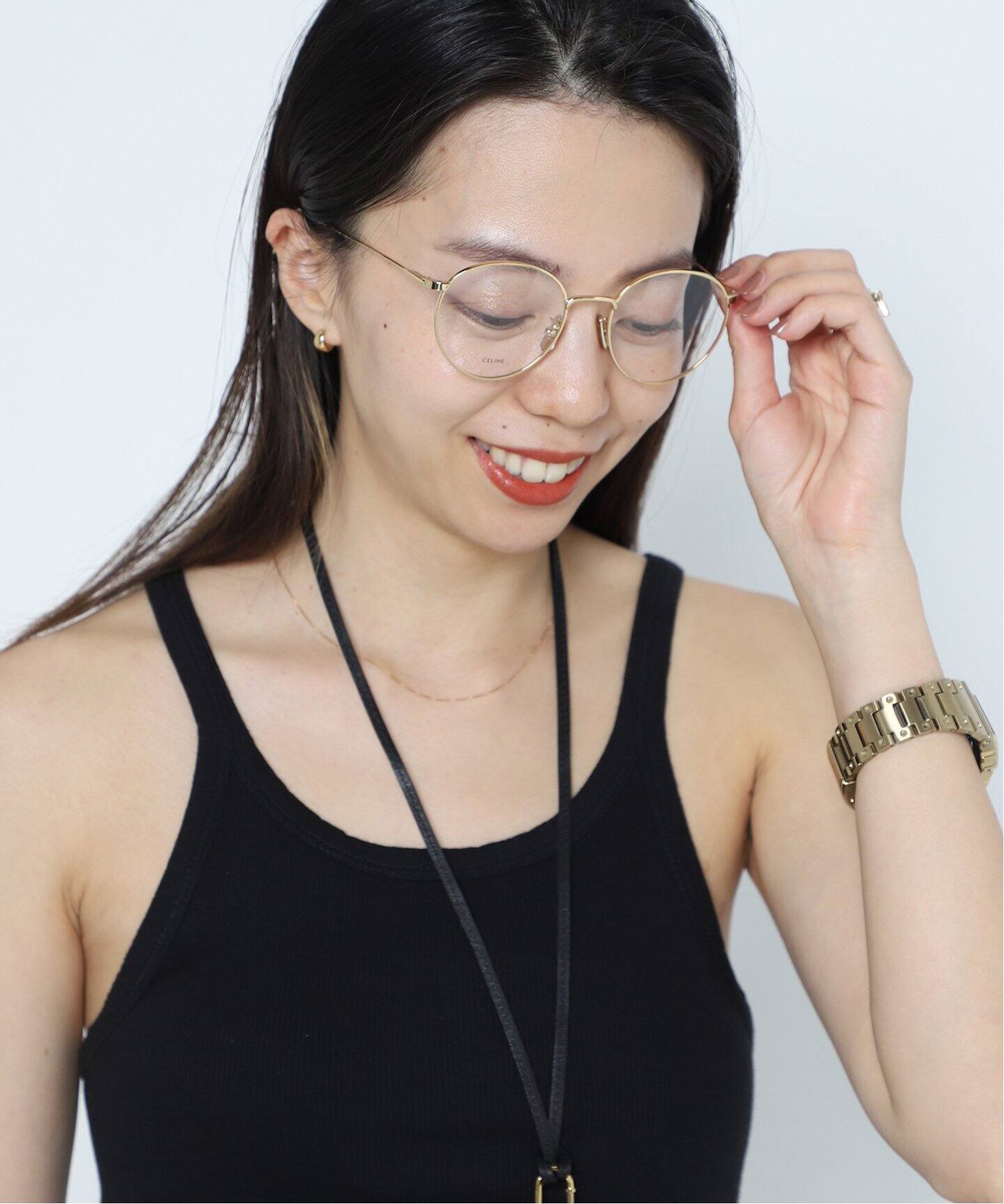 CELINE/セリーヌ】GOLD FRAME メガネ（メガネ）｜MUSE de Deuxieme  