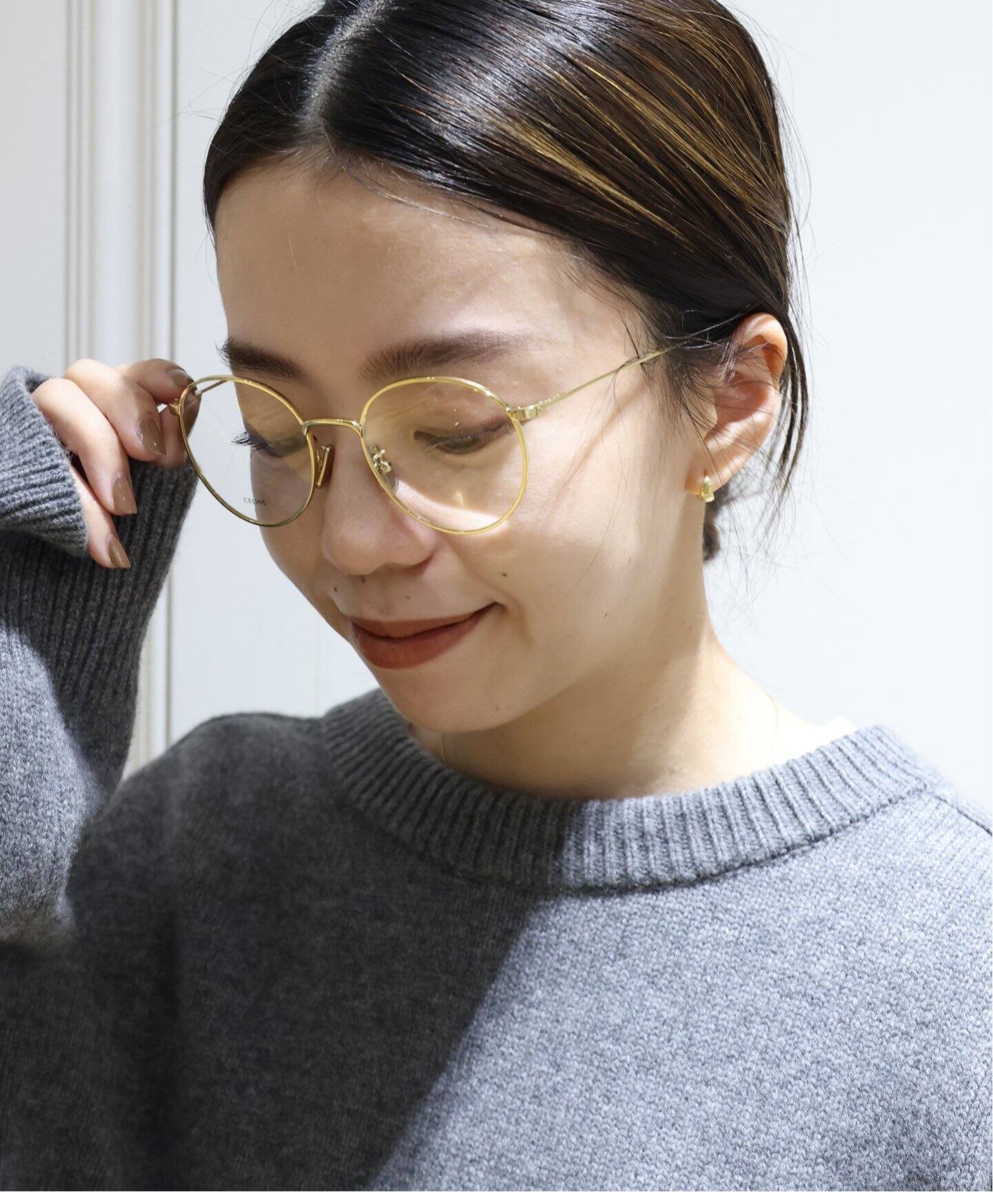 CELINE/セリーヌ】GOLD FRAME メガネ（メガネ）｜MUSE de Deuxieme 