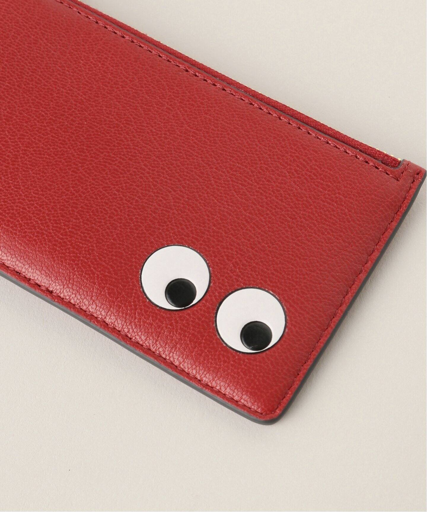 ANYA HINDMARCH/アニヤ ハインドマーチ】EYES ZIP CARD CASE（カード 