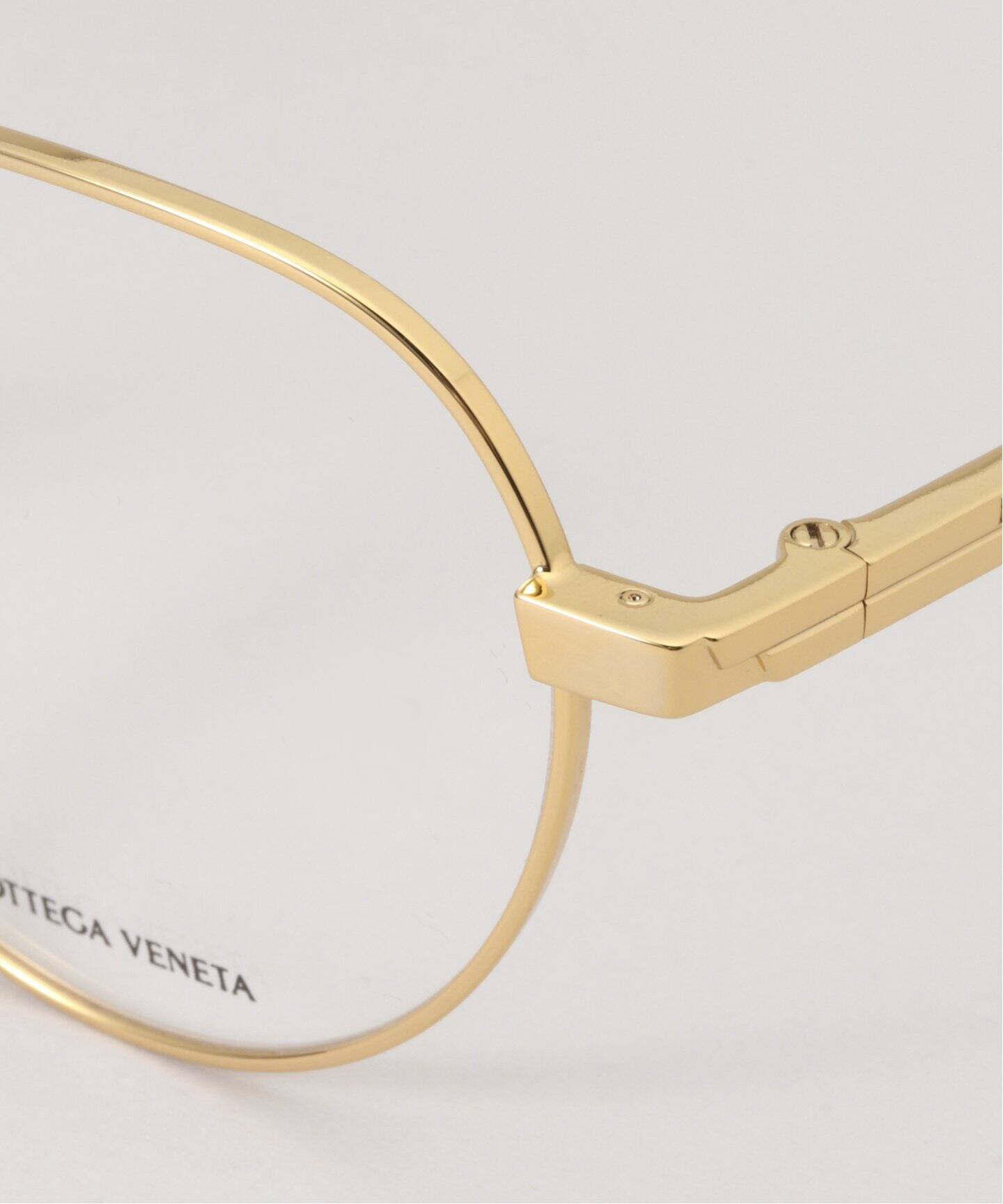BOTTEGA VENETA/ボッテガ ヴェネタ】GOLD FRAME メガネ（メガネ 