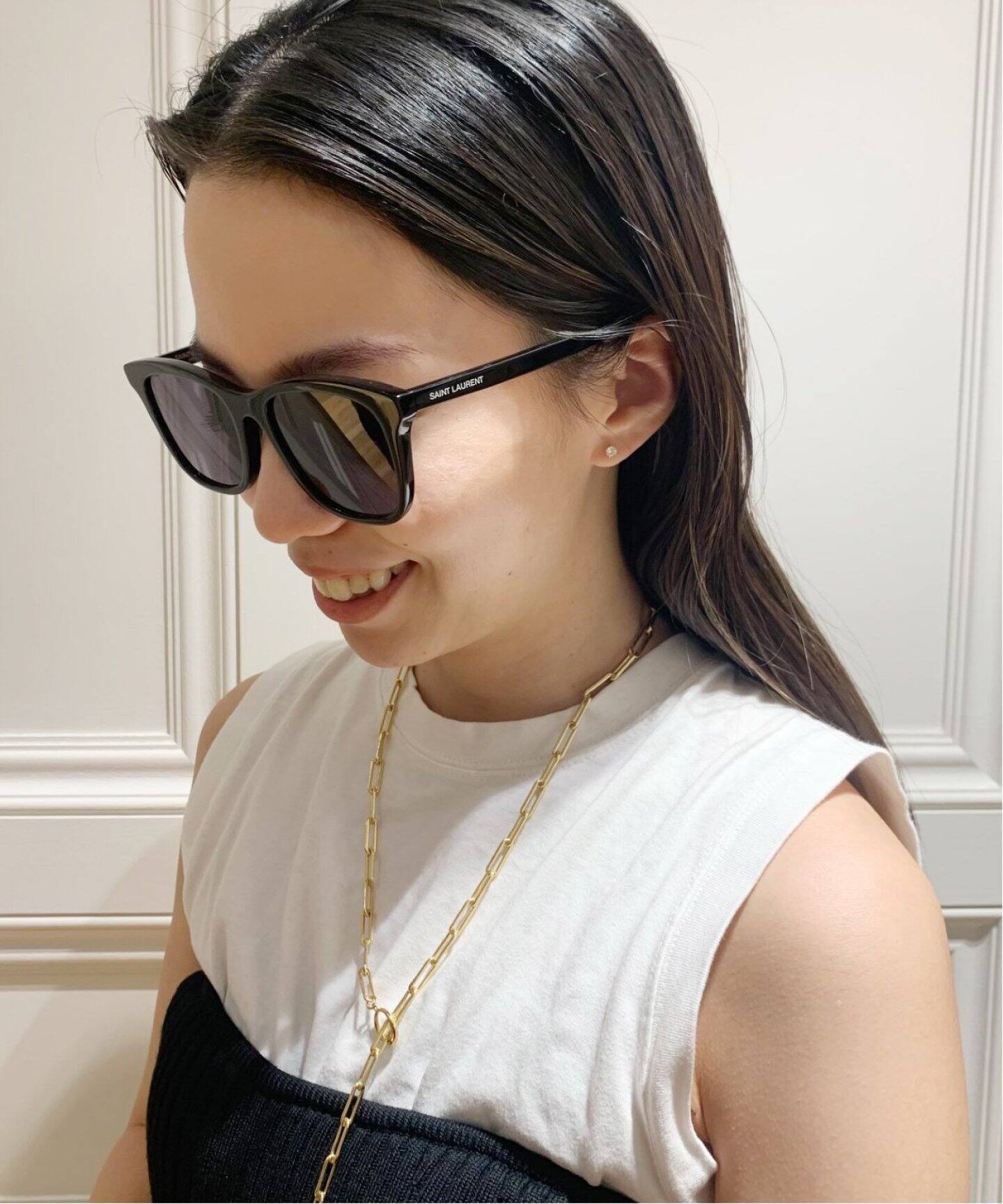 SAINT LAURENT/サンローラン】BLACK アイウェア（サングラス）｜MUSE 