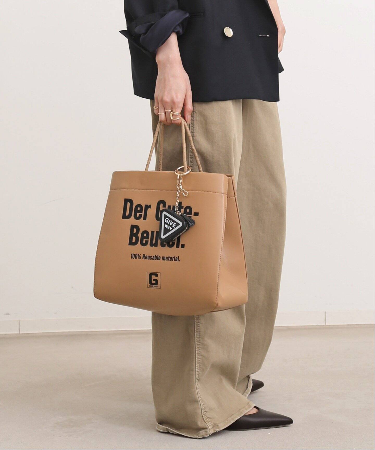 GOOD GRIEF!/グッドグリーフ】Reusable Bag（トートバッグ）｜L  