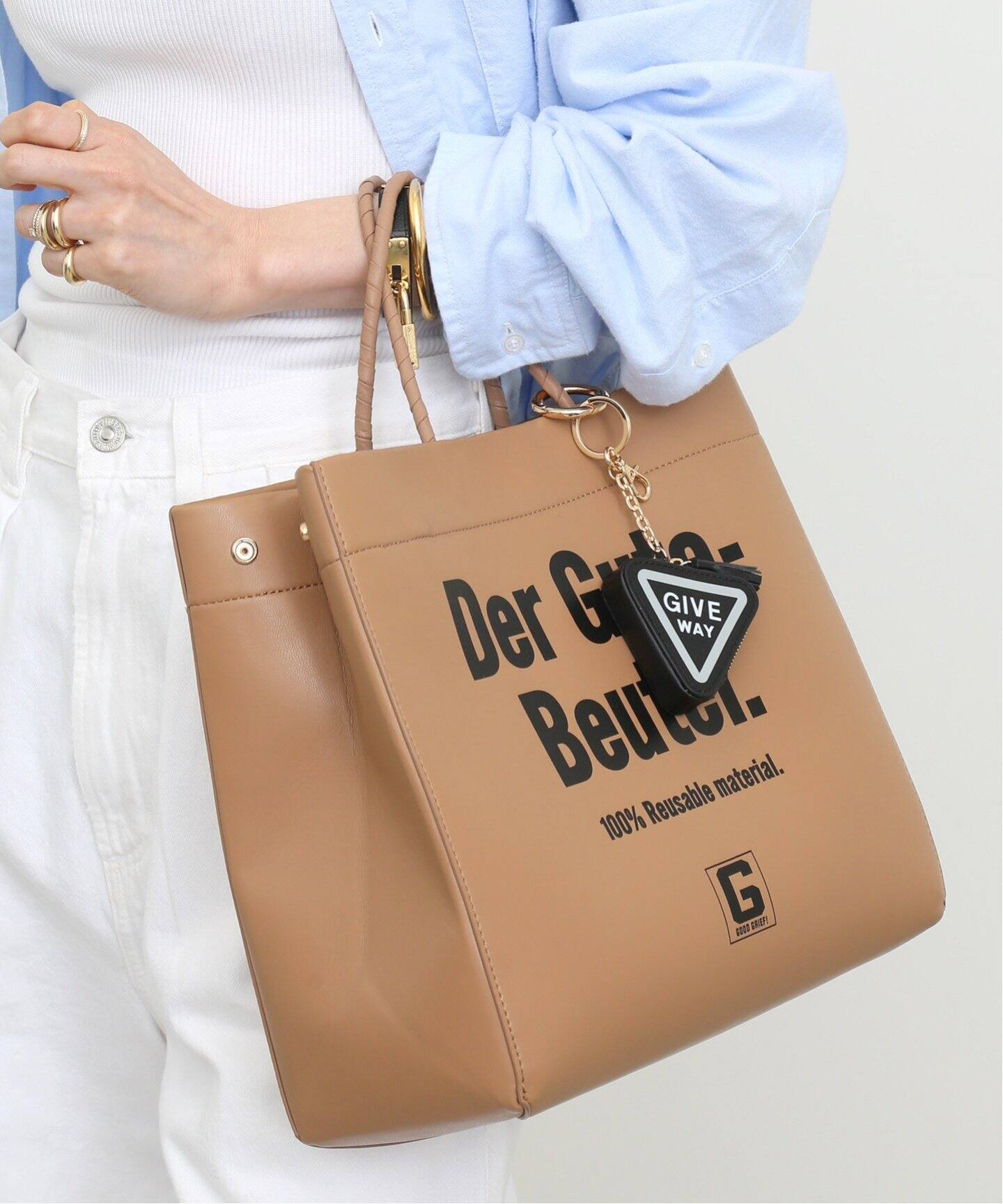 GOOD GRIEF!/グッドグリーフ】Reusable Bag（トートバッグ）｜L  