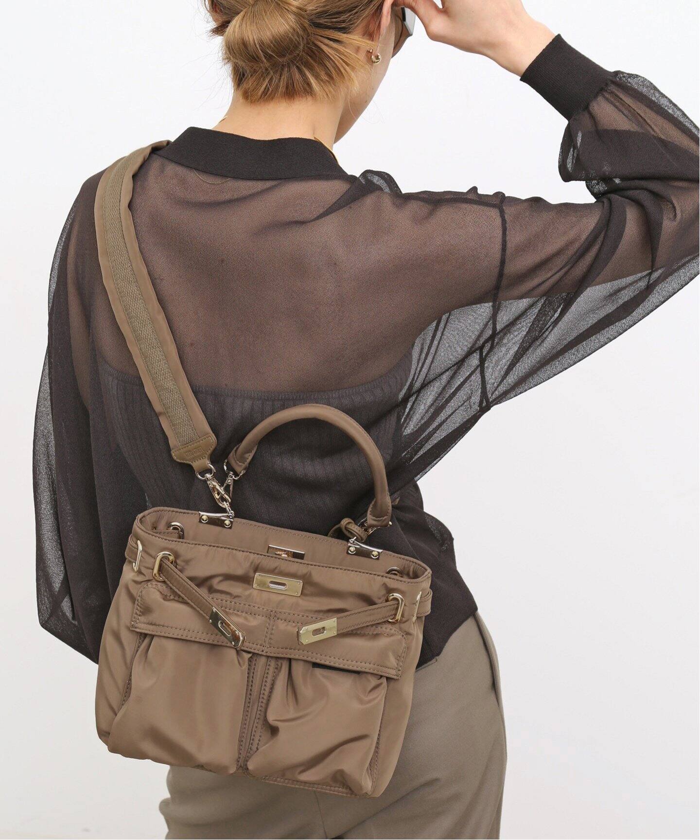 GOOD GRIEF！/グッドグリーフ】BELTED SHOULDER BAG（ショルダーバッグ  