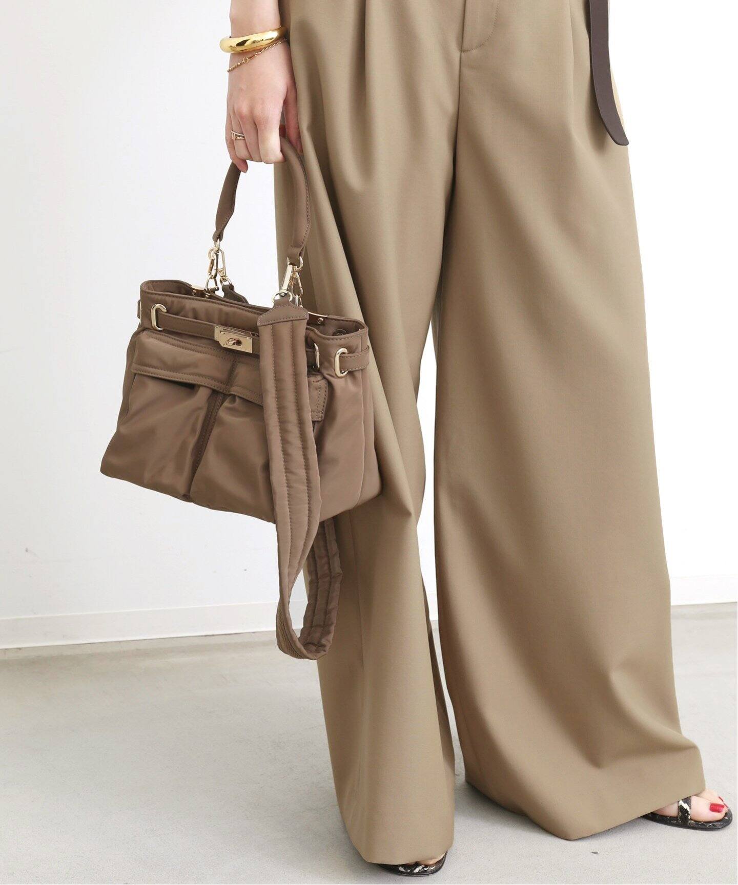 GOOD GRIEF！/グッドグリーフ】BELTED SHOULDER BAG（ショルダーバッグ  