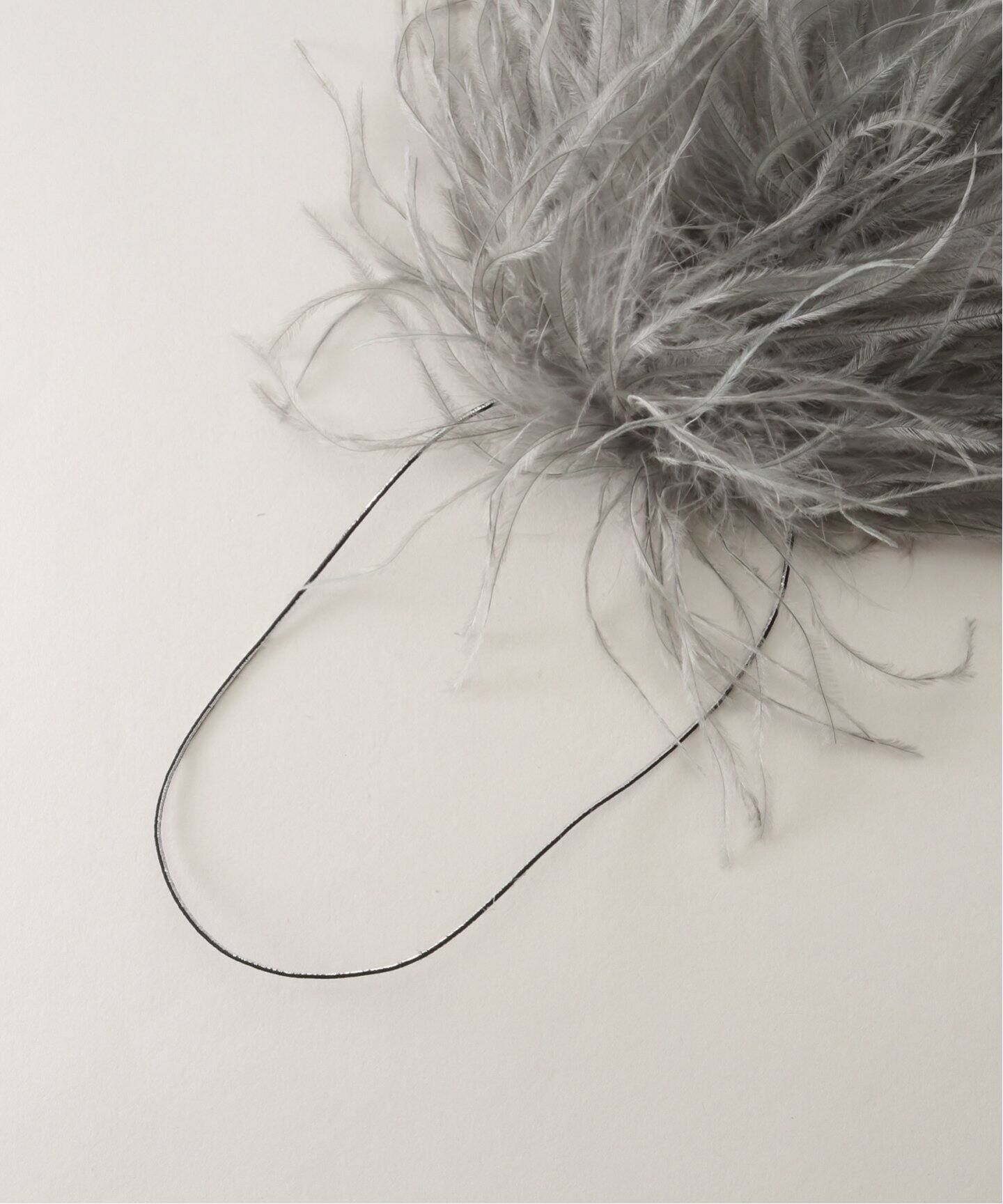 INDRESS/インドレス】 Ostrich feacher broach（その他ファッション  