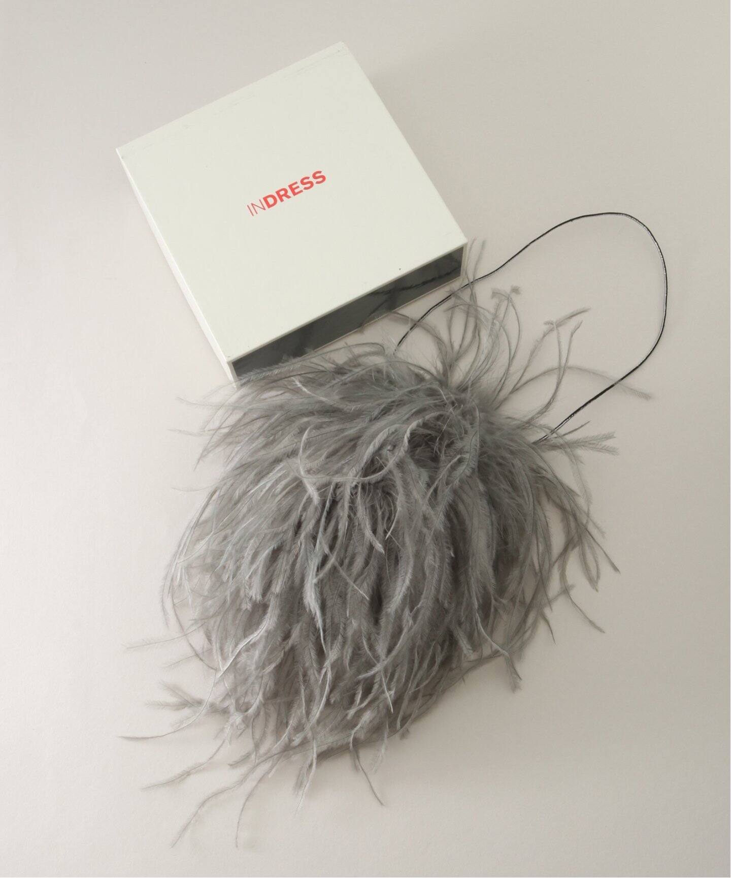 INDRESS/インドレス】 Ostrich feacher broach（その他ファッション  