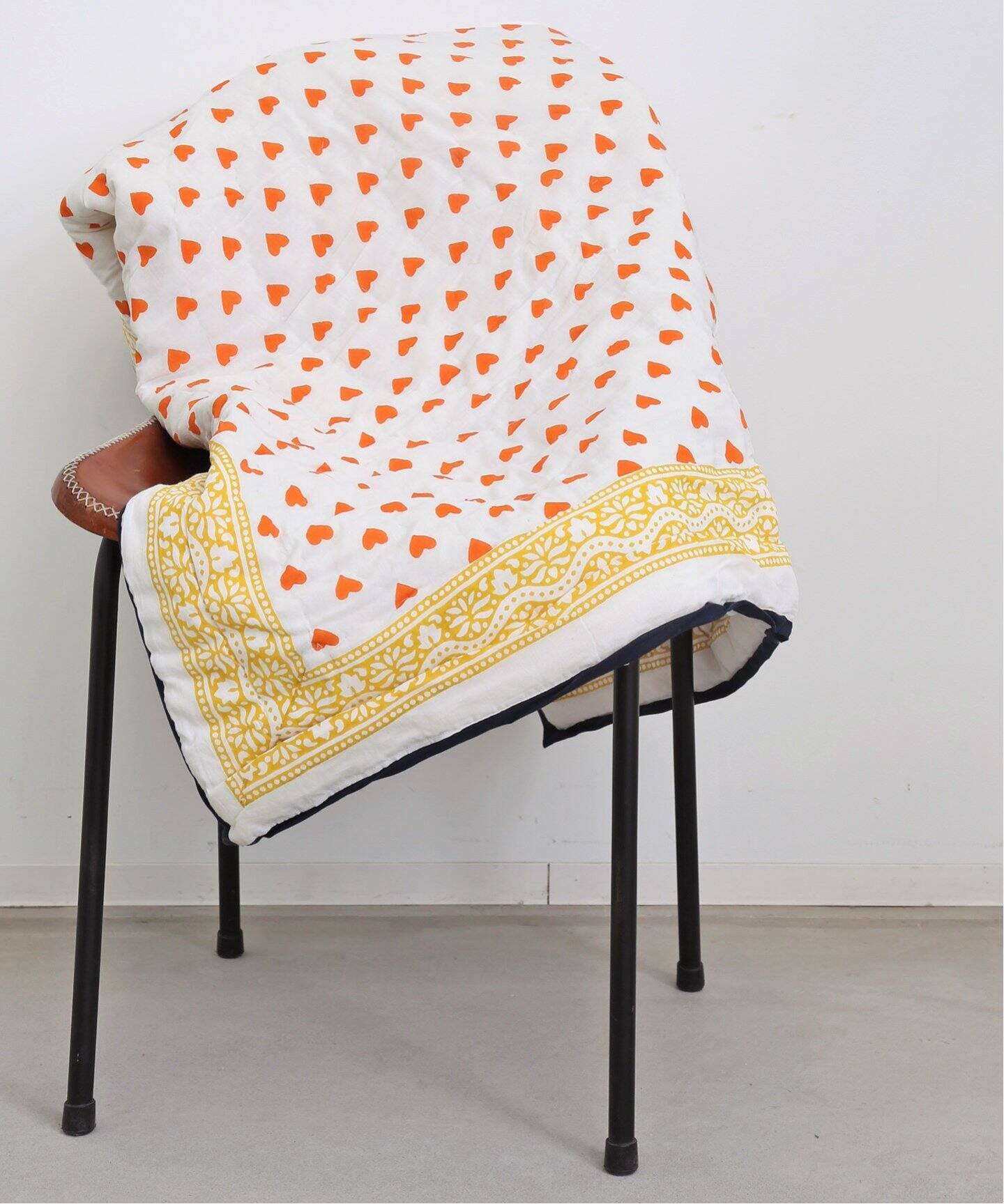 SZ Blockprints/エスゼットブロックプリント】BABY BLANKET 