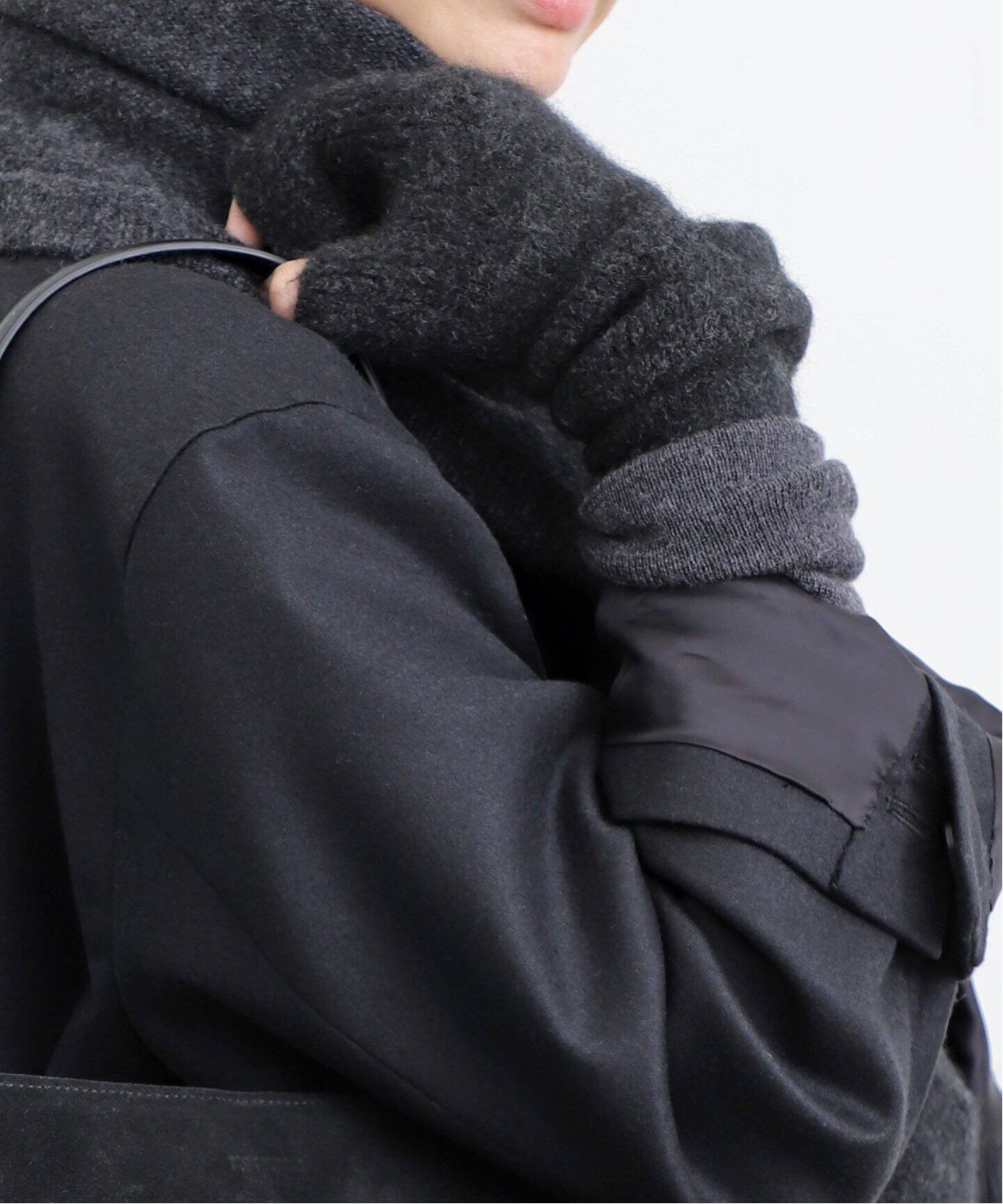 ISABEL BENENATO/イザベル ベネナート】 FINGERLESS GLOVES（手袋）｜L 
