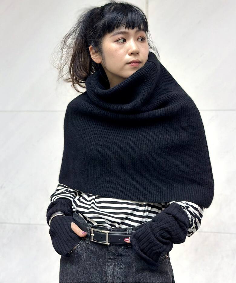 リブニットケープ（ネックウォーマー）｜AP STUDIO（エーピー 