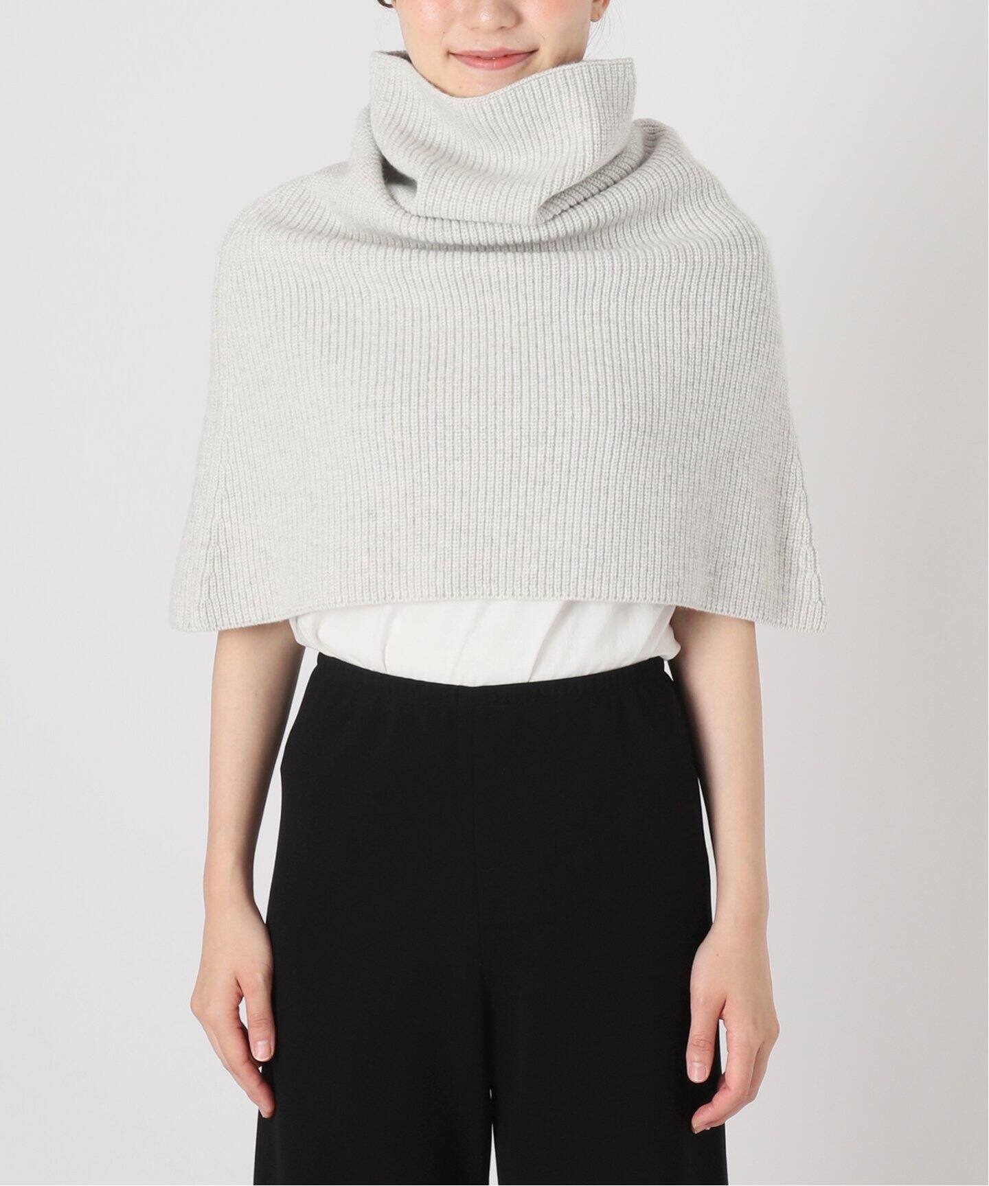 リブニットケープ（ネックウォーマー）｜AP STUDIO（エーピー  