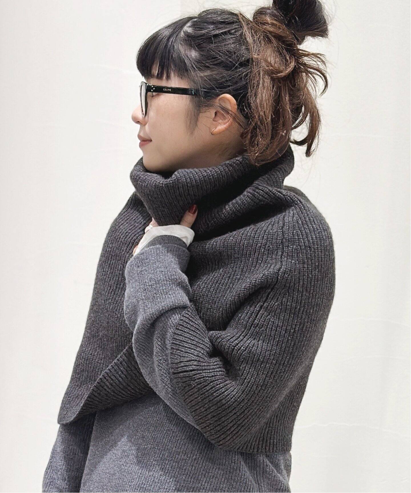 リブニットケープ（ネックウォーマー）｜AP STUDIO（エーピー  