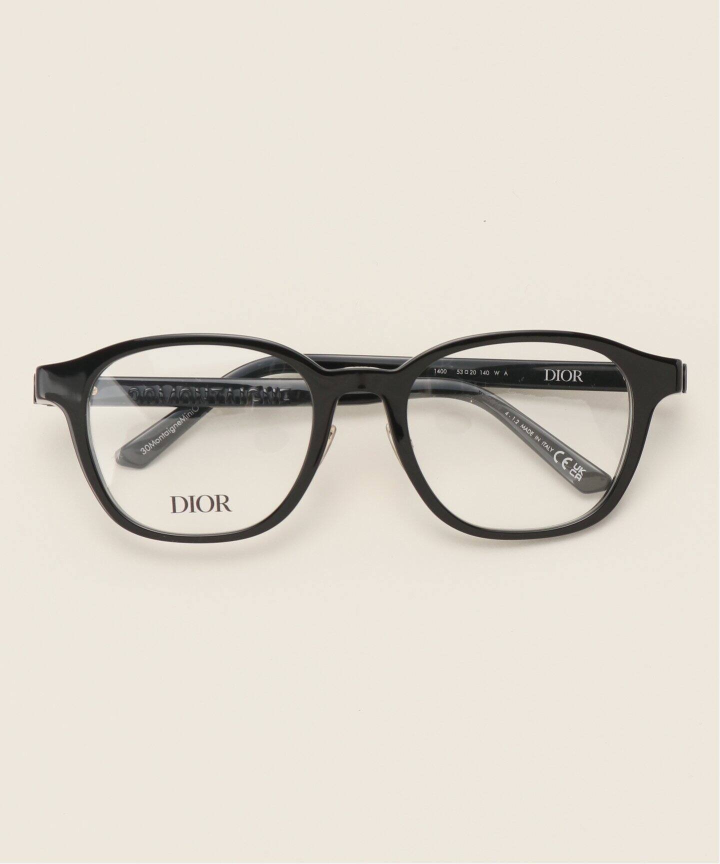 DIOR/ディオール】Black frame eyewear（メガネ）｜AP STUDIO 