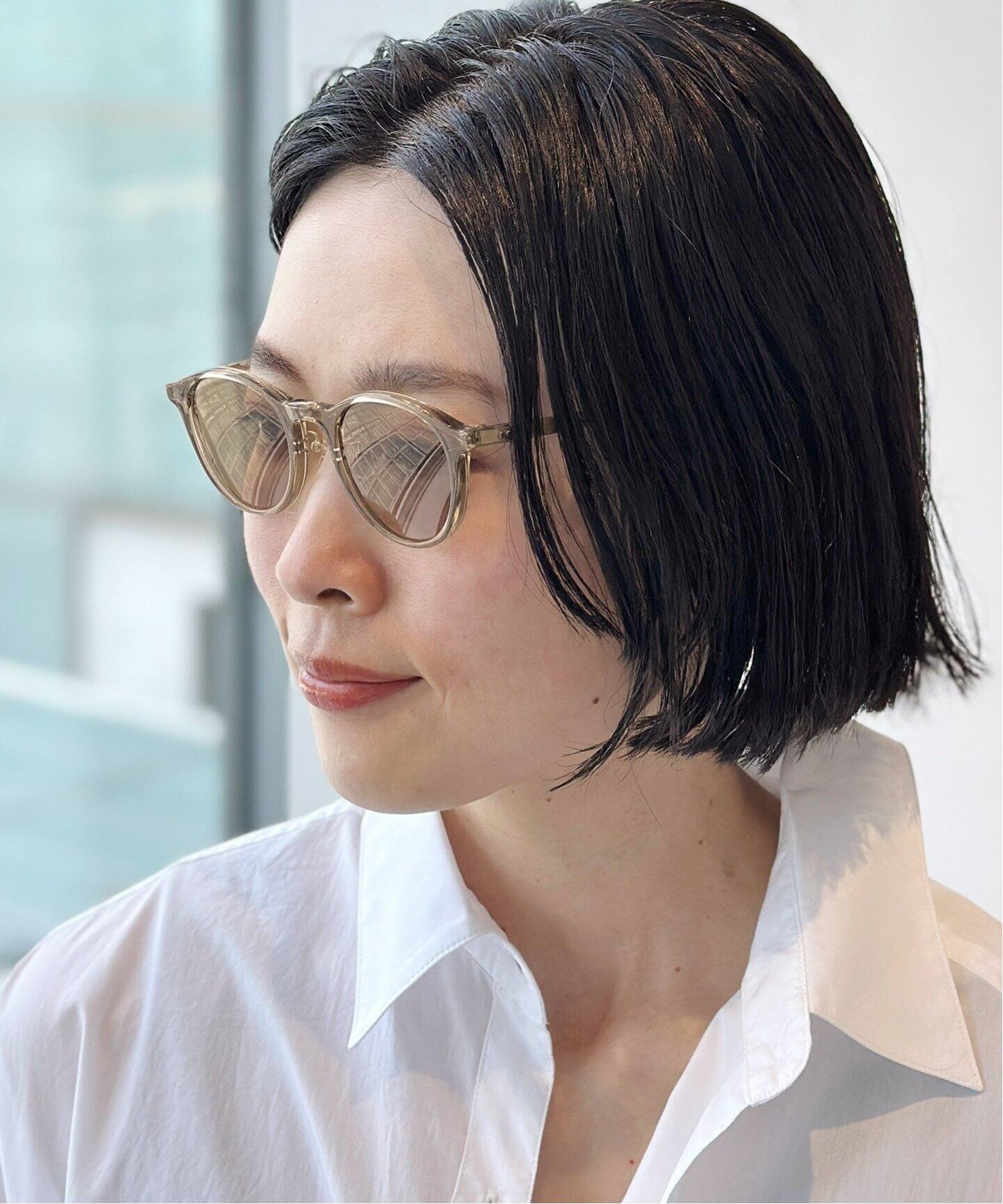 mille/ミレー】clear frame sunglasses（サングラス）｜AP STUDIO 