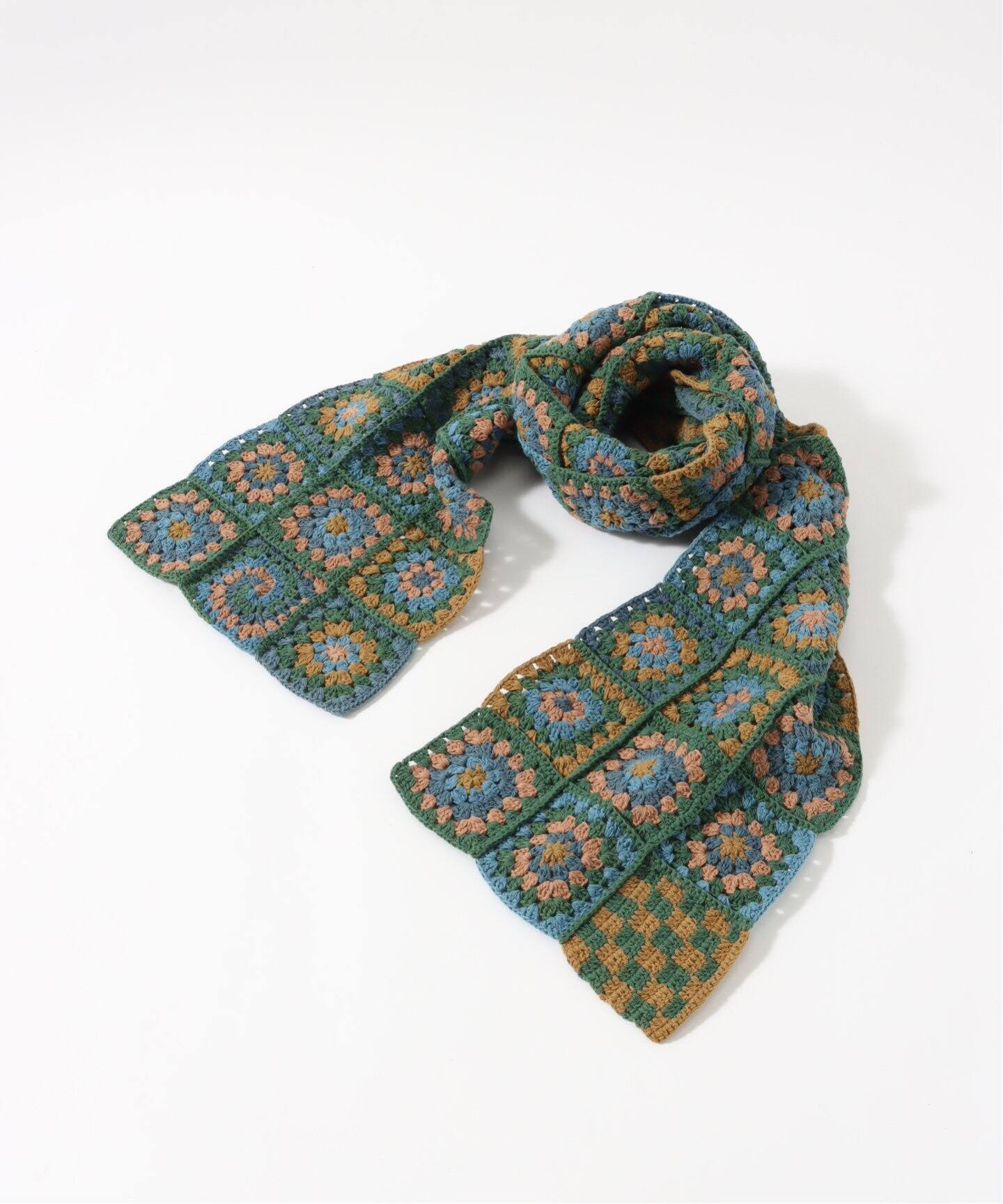 story mfg 花柄ストール piece scarf 悩ん 