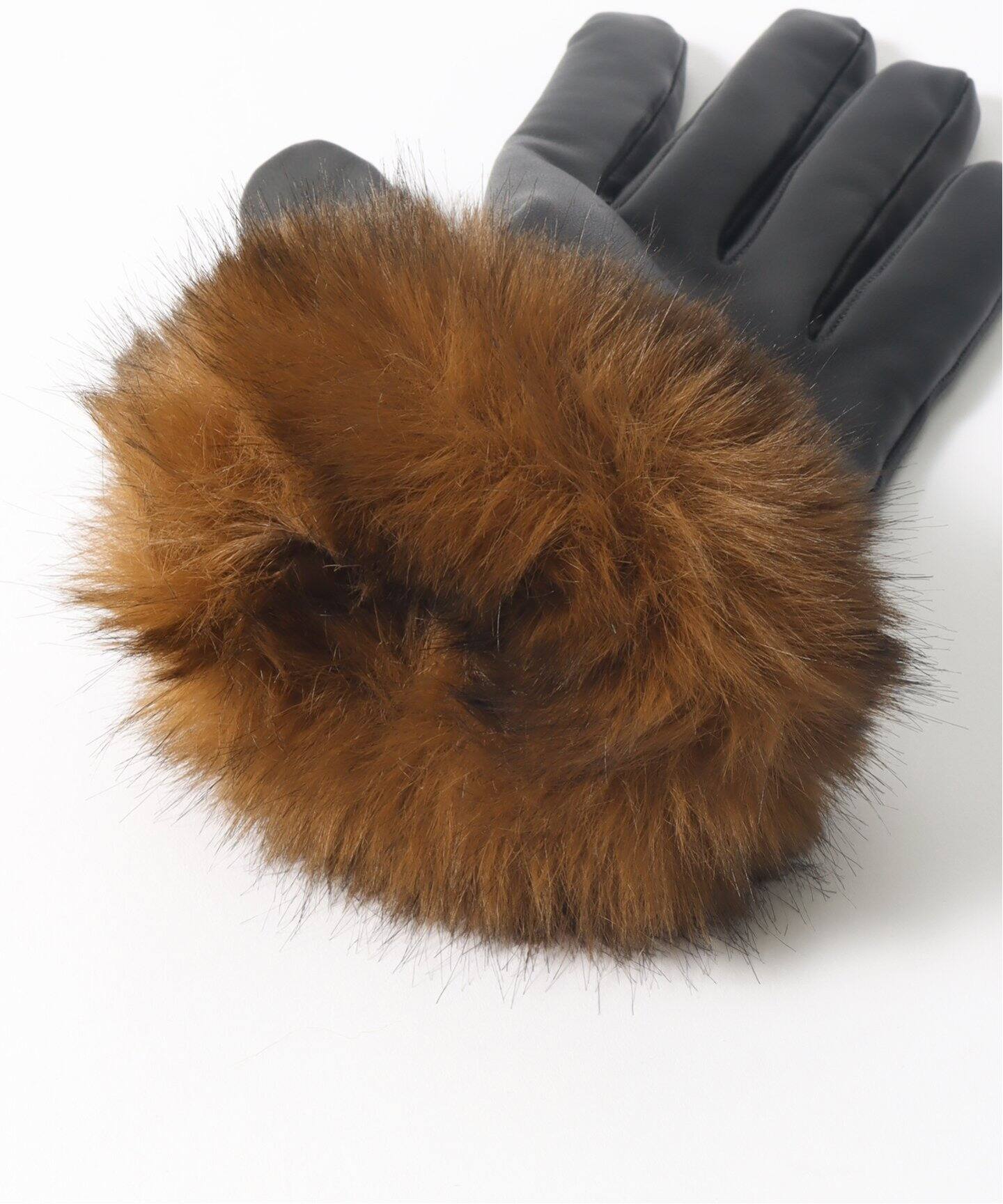 ERNEST W. BAKER / アーネストダブルベイカー】FAUX-FUR TRIMING 