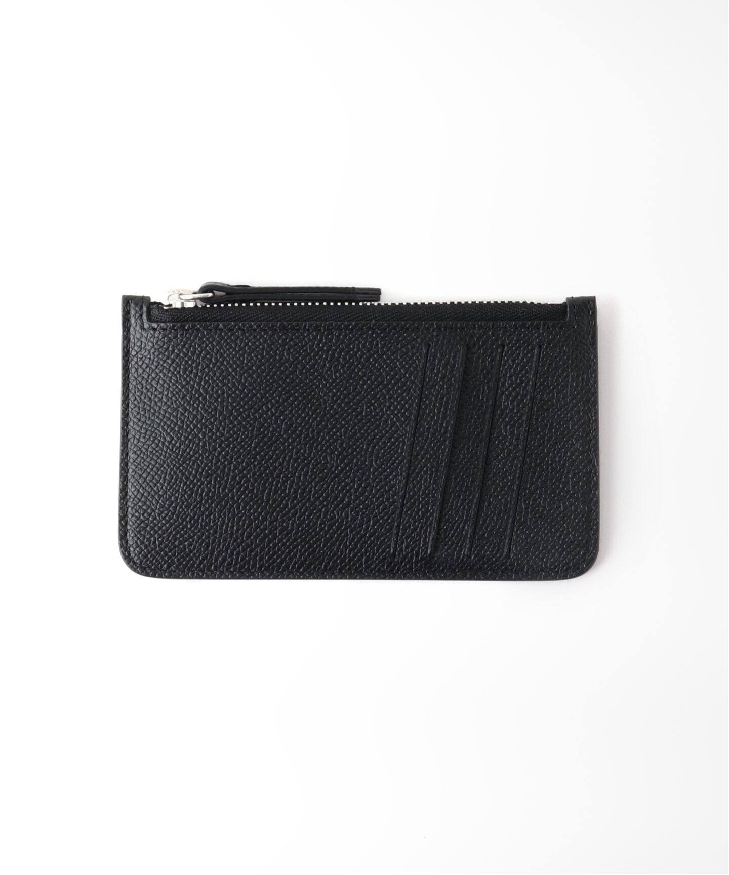 司　Maison Margiela コインケース 黒 レザー MAISON MARGIELA / メゾン マルジェラ】LEATHER COIN CASE（財布