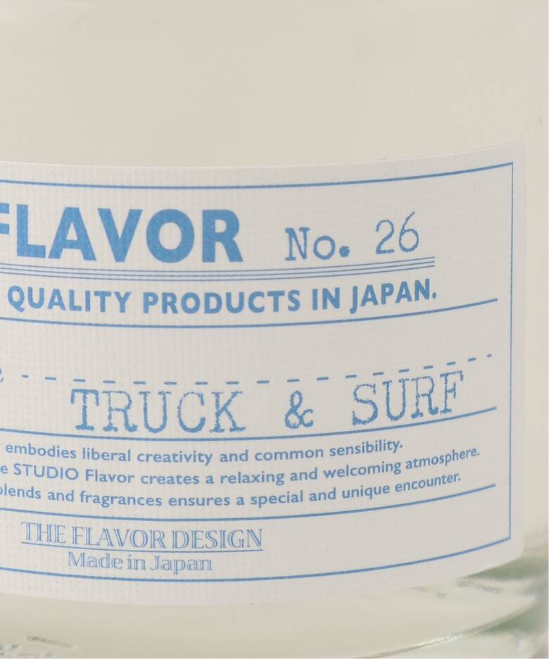 THE FLAVOR DESIGN / ザ フレーバーデザイン】DIFFUSER(TRACK SURF)（ルームフレグランス／キャンドル ...