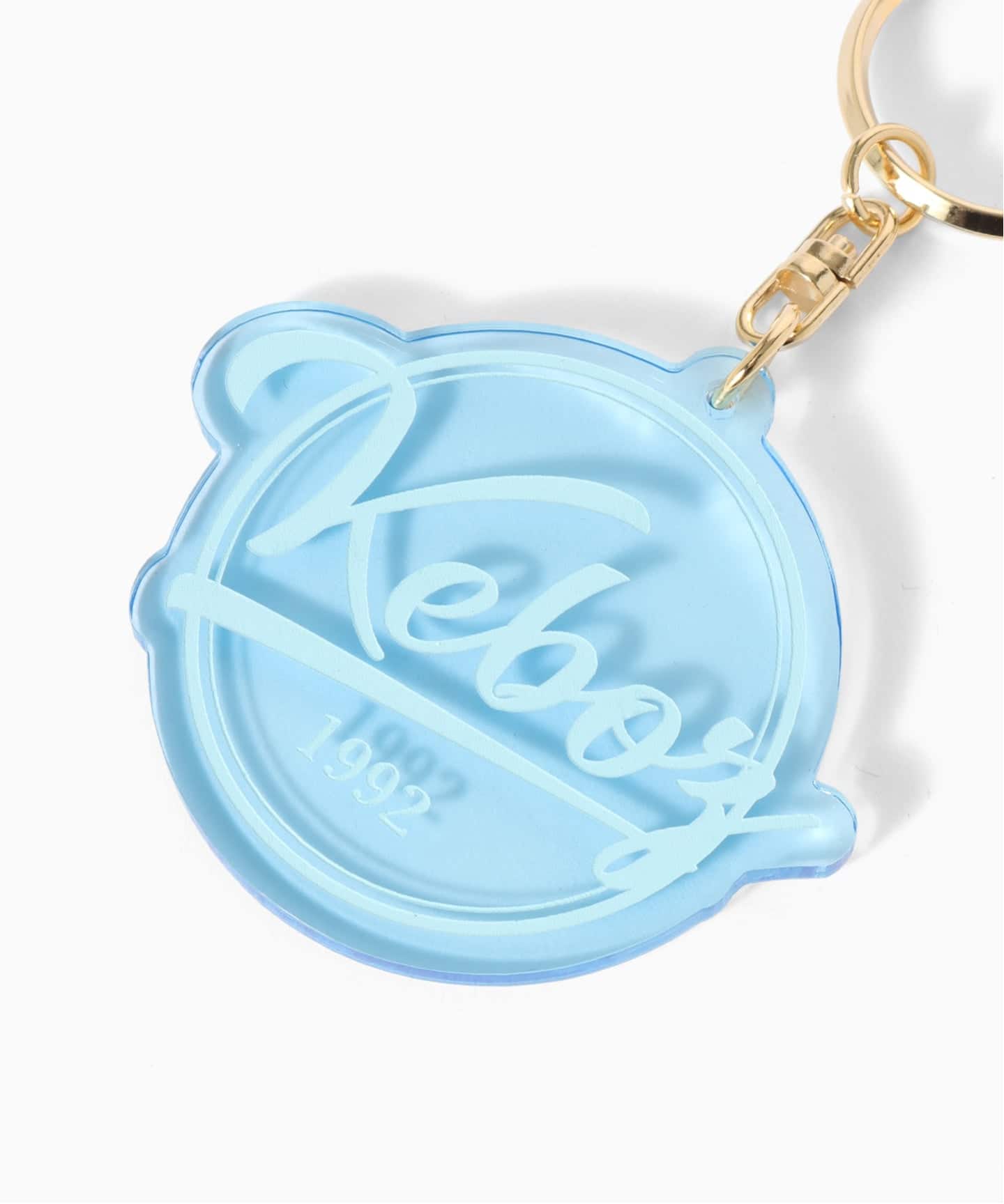 KEBOZ BB LOGO ACRYL KEYRING CLEAR（その他ファッション小物）｜B.C