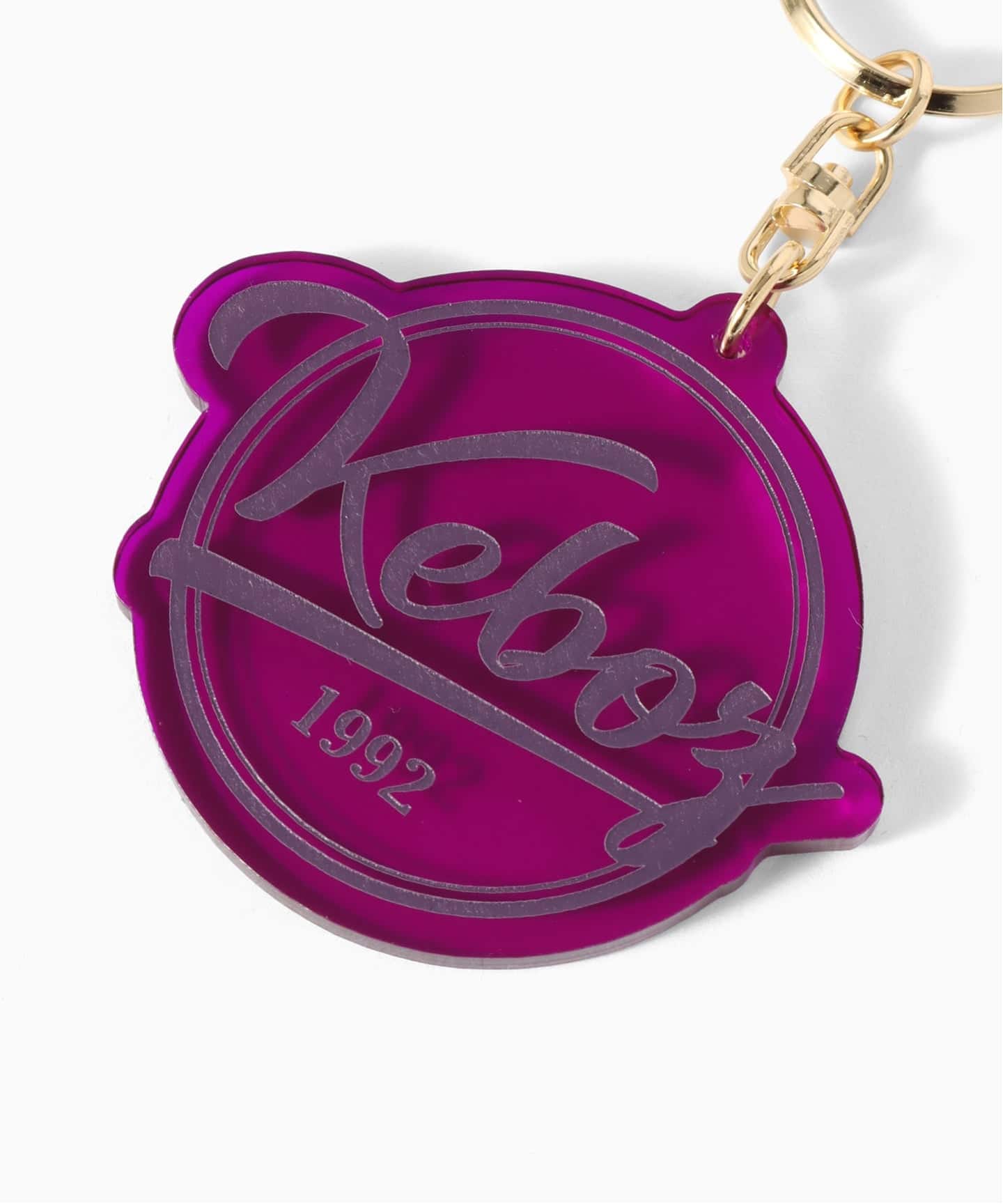 KEBOZ BB LOGO ACRYL KEYRING CLEAR（その他ファッション小物）｜B.C
