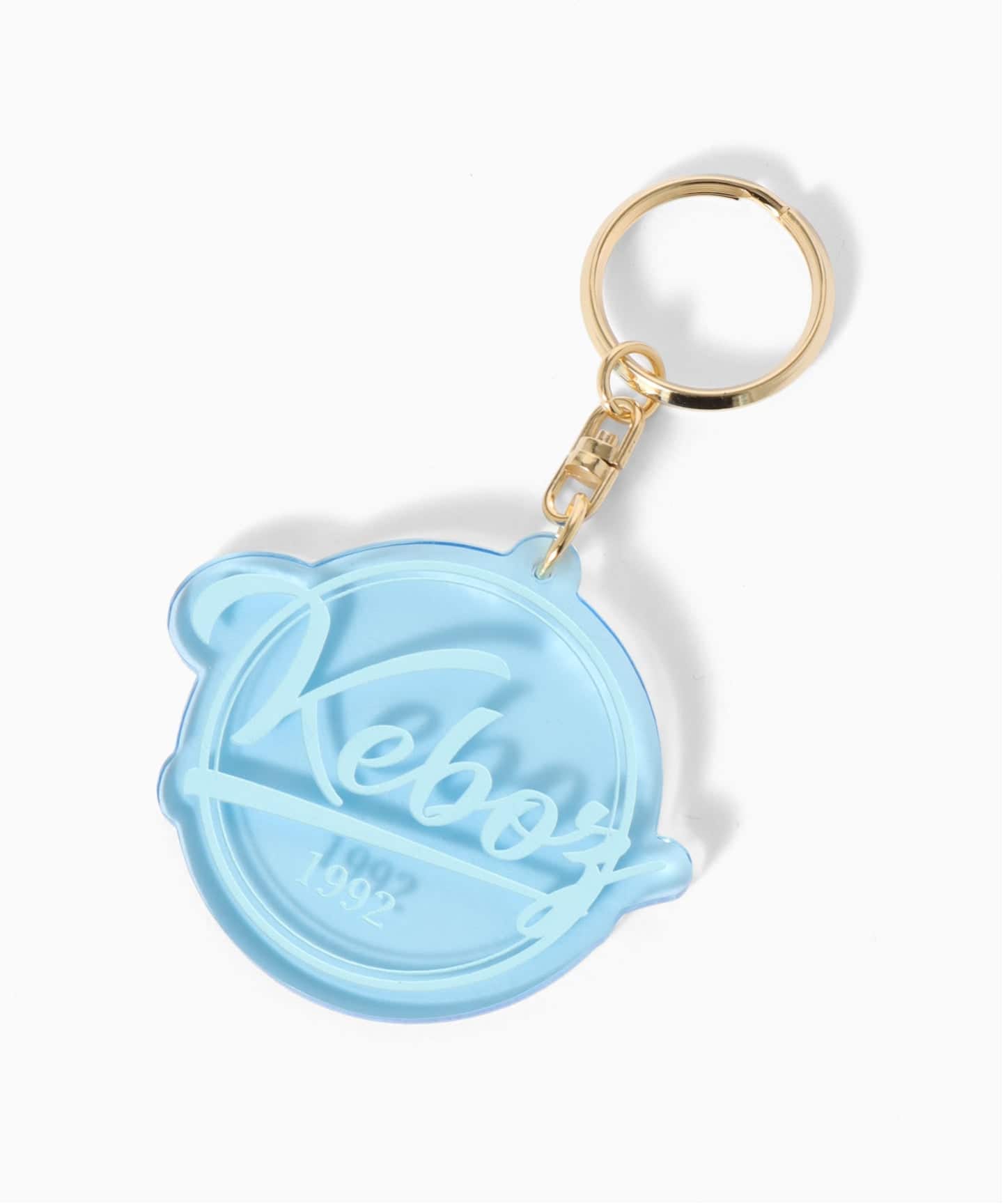 KEBOZ BB LOGO ACRYL KEYRING CLEAR（その他ファッション小物）｜B.C