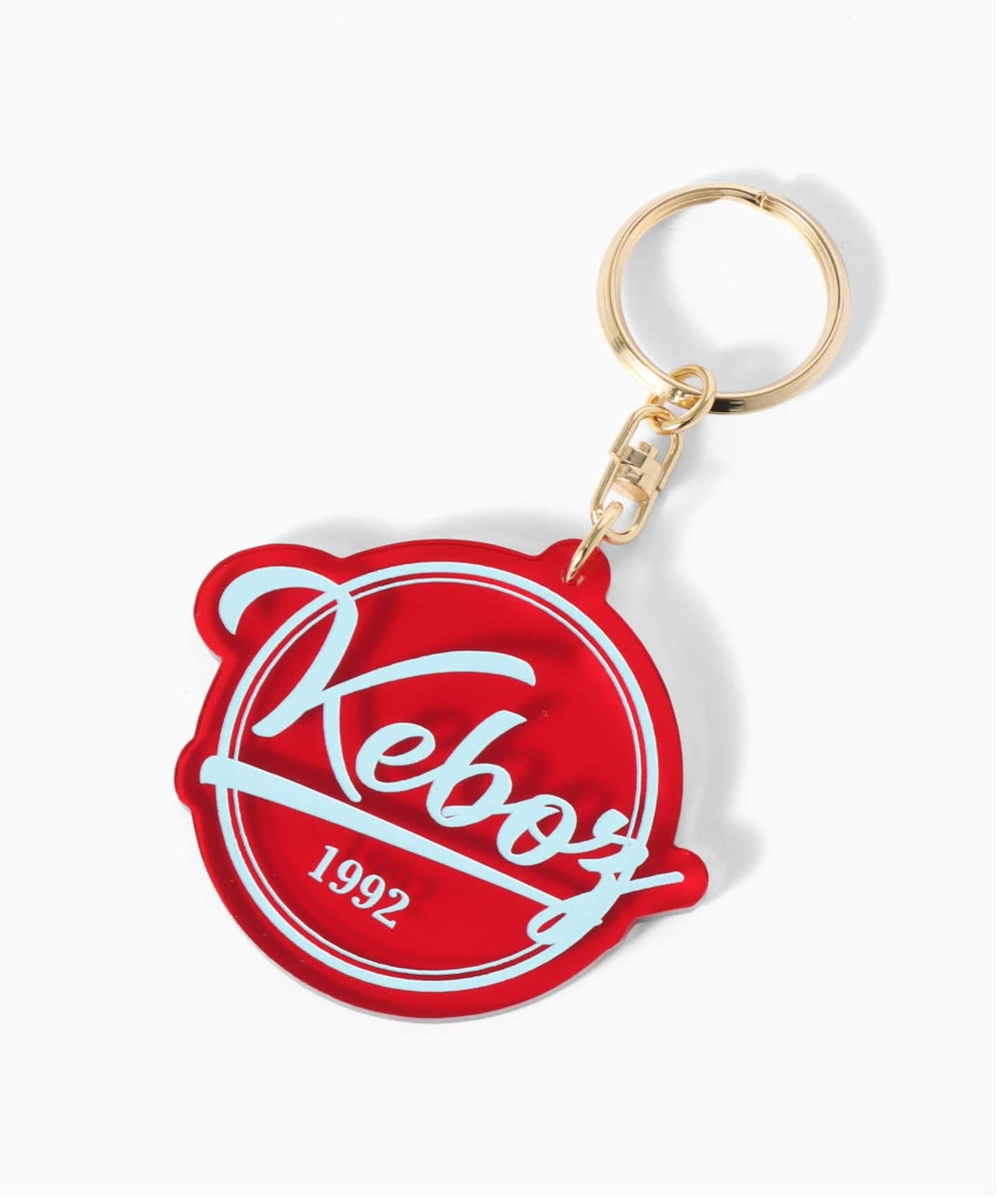 KEBOZ BB LOGO ACRYL KEYRING CLEAR（その他ファッション小物）｜B.C