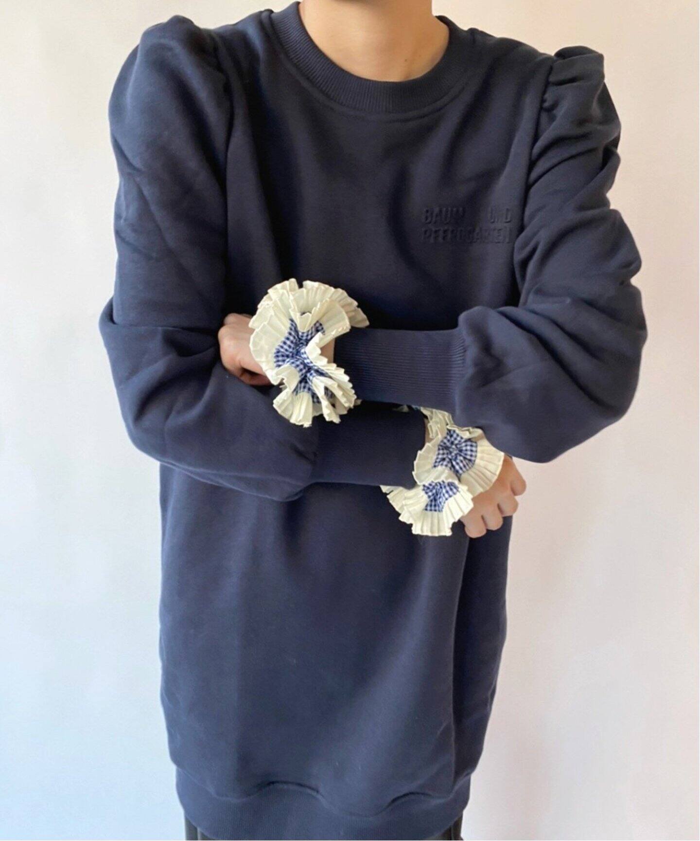 EDIT.FOR LULU【GOOD SQUISH】シュシュ  BIGシュシュ GOOD SQUISH / グッド スクイッシュ】COWBOY BLUE SEERSUCKER