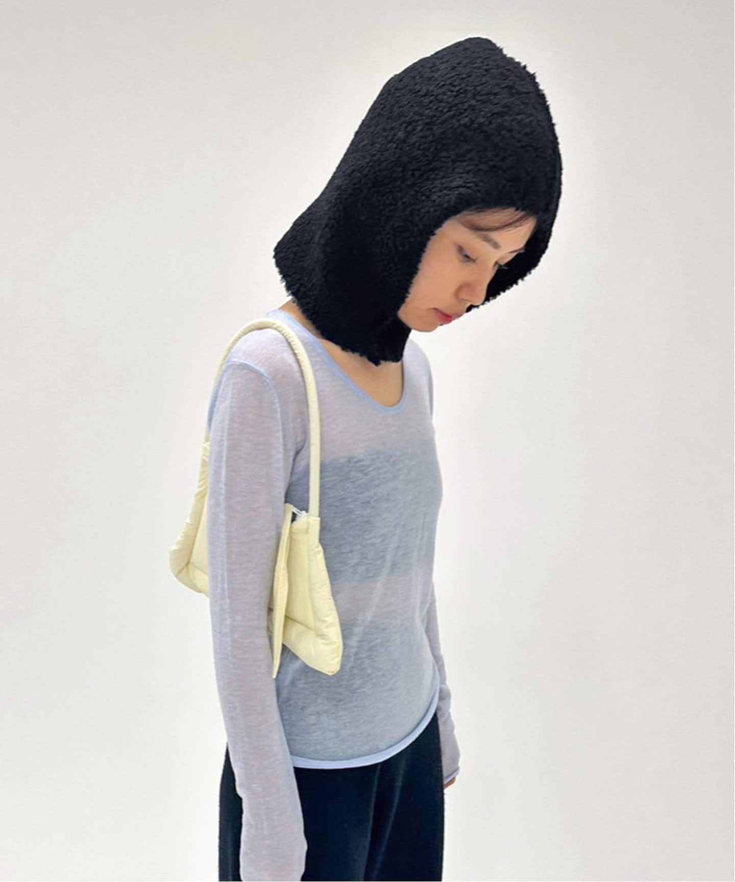 VERSO/ヴェルソ】Shearling Balaclava（その他ファッション小物