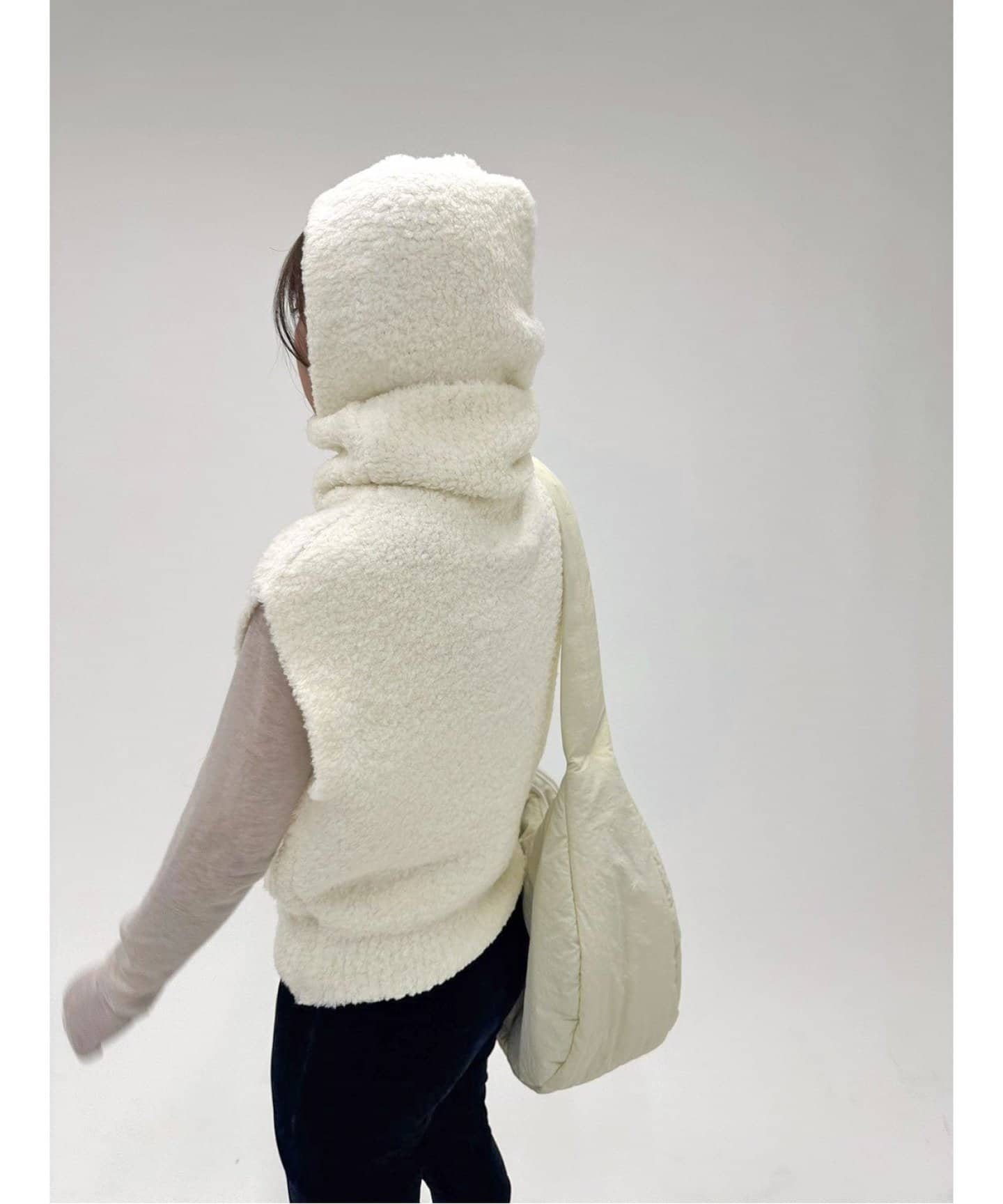 帽子 VERSO Shearling Balaclava VERSO/ヴェルソ】Shearling Balaclava（その他ファッション小物